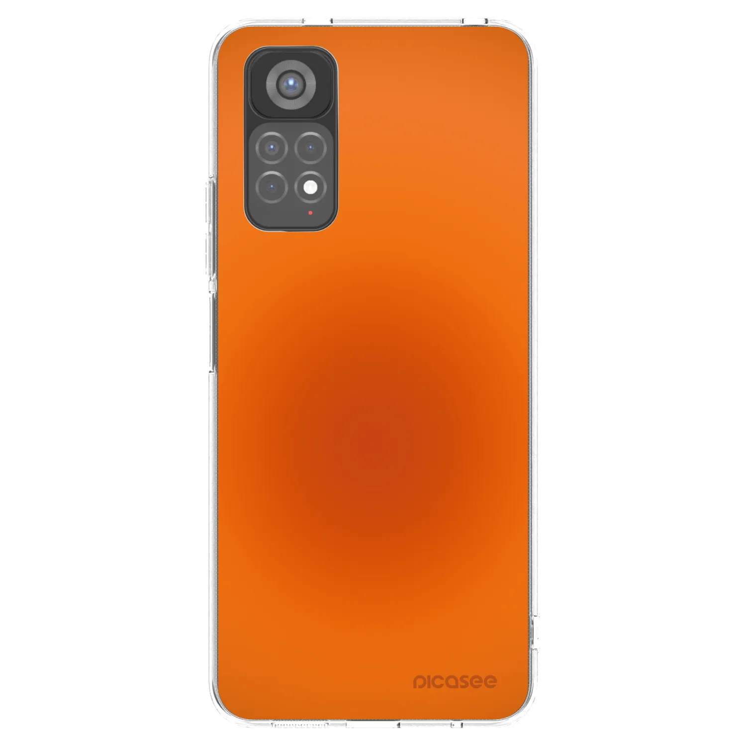 Picasee silikonska prozirna maskica za Xiaomi Redmi Note 11S 5G - Heat Core