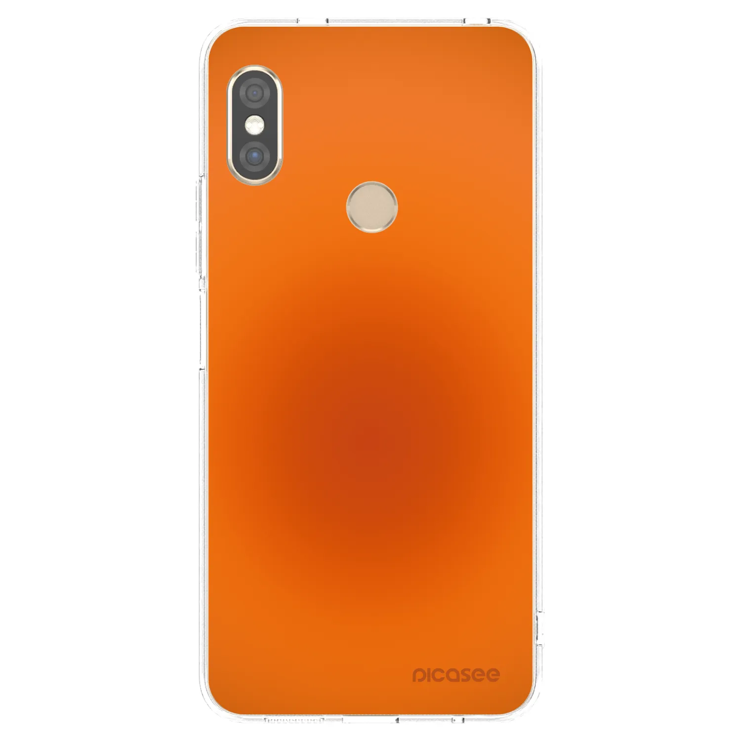 Picasee silikonska prozirna maskica za Xiaomi Redmi Note 5 Global - Heat Core