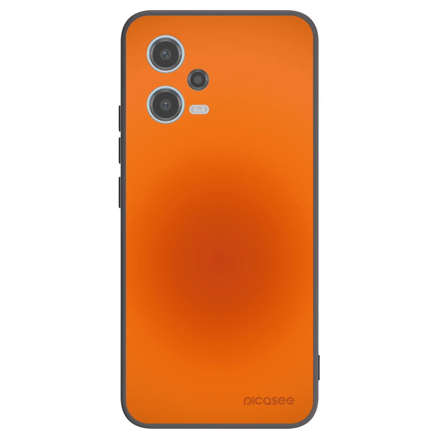 Picasee crna silikonska maskica za Xiaomi Redmi Note 12 5G - Heat Core