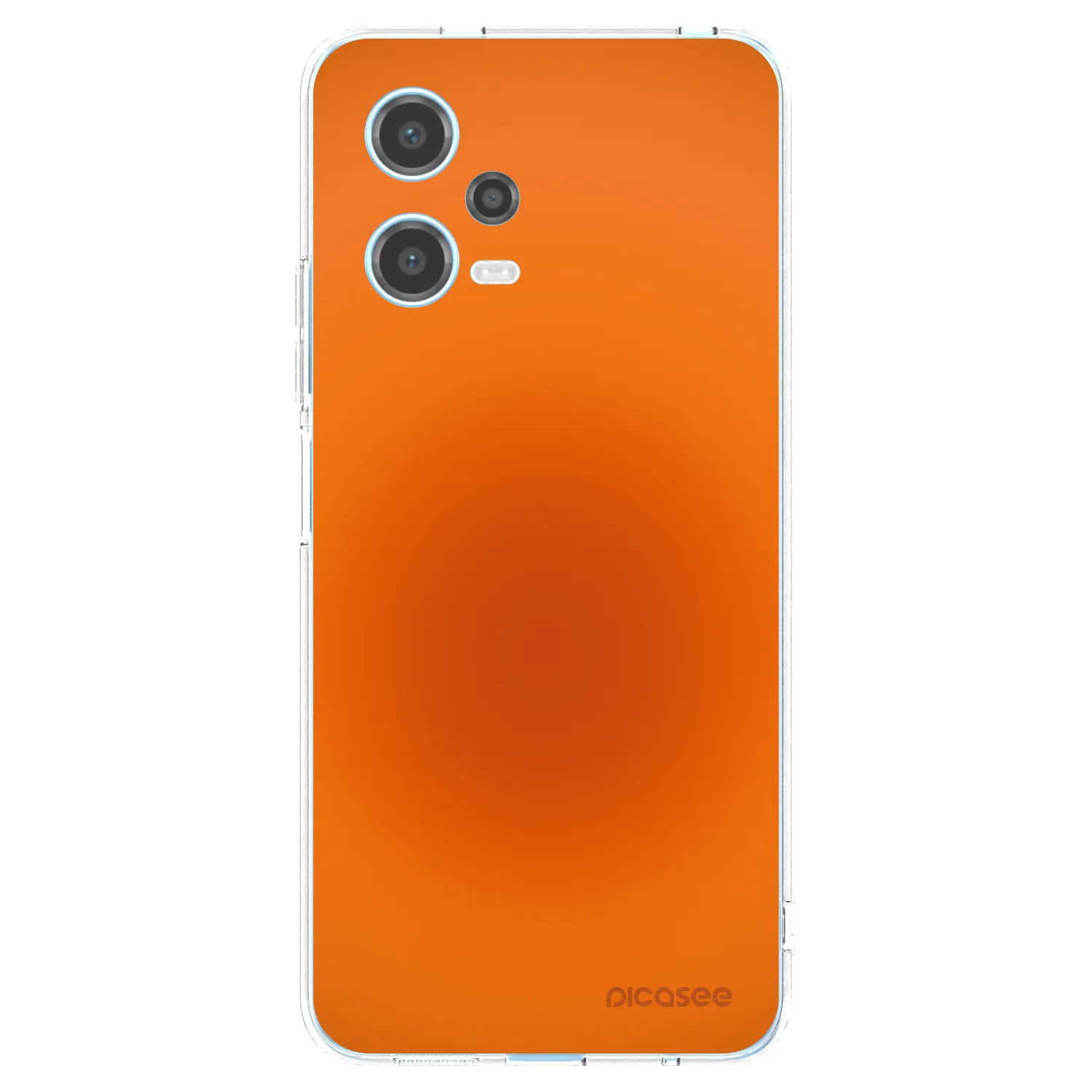Picasee silikonska prozirna maskica za Xiaomi Redmi Note 12 5G - Heat Core