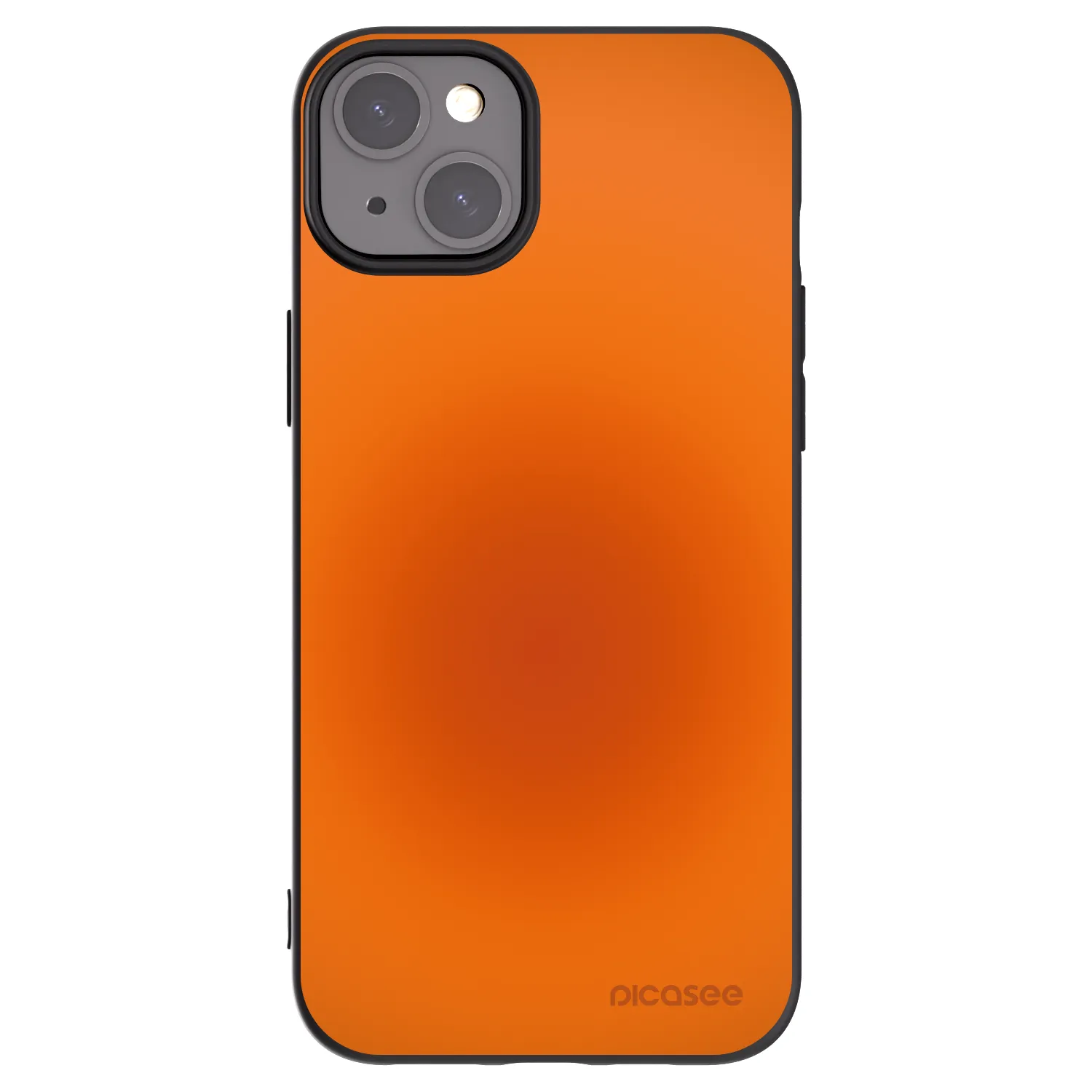 Picasee crna silikonska maskica za Apple iPhone 15 Plus - Heat Core