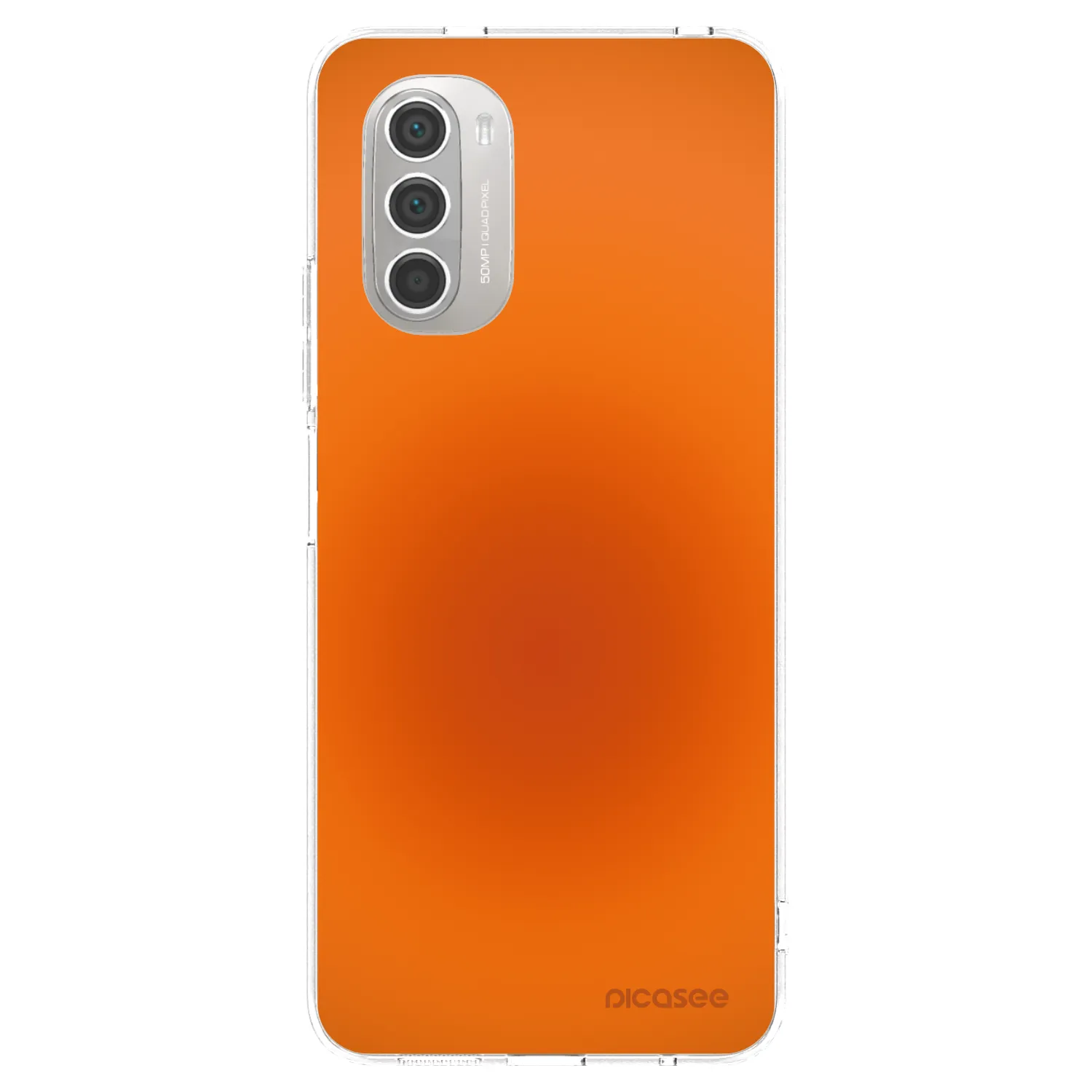 Picasee silikonska prozirna maskica za Motorola Moto G51 - Heat Core