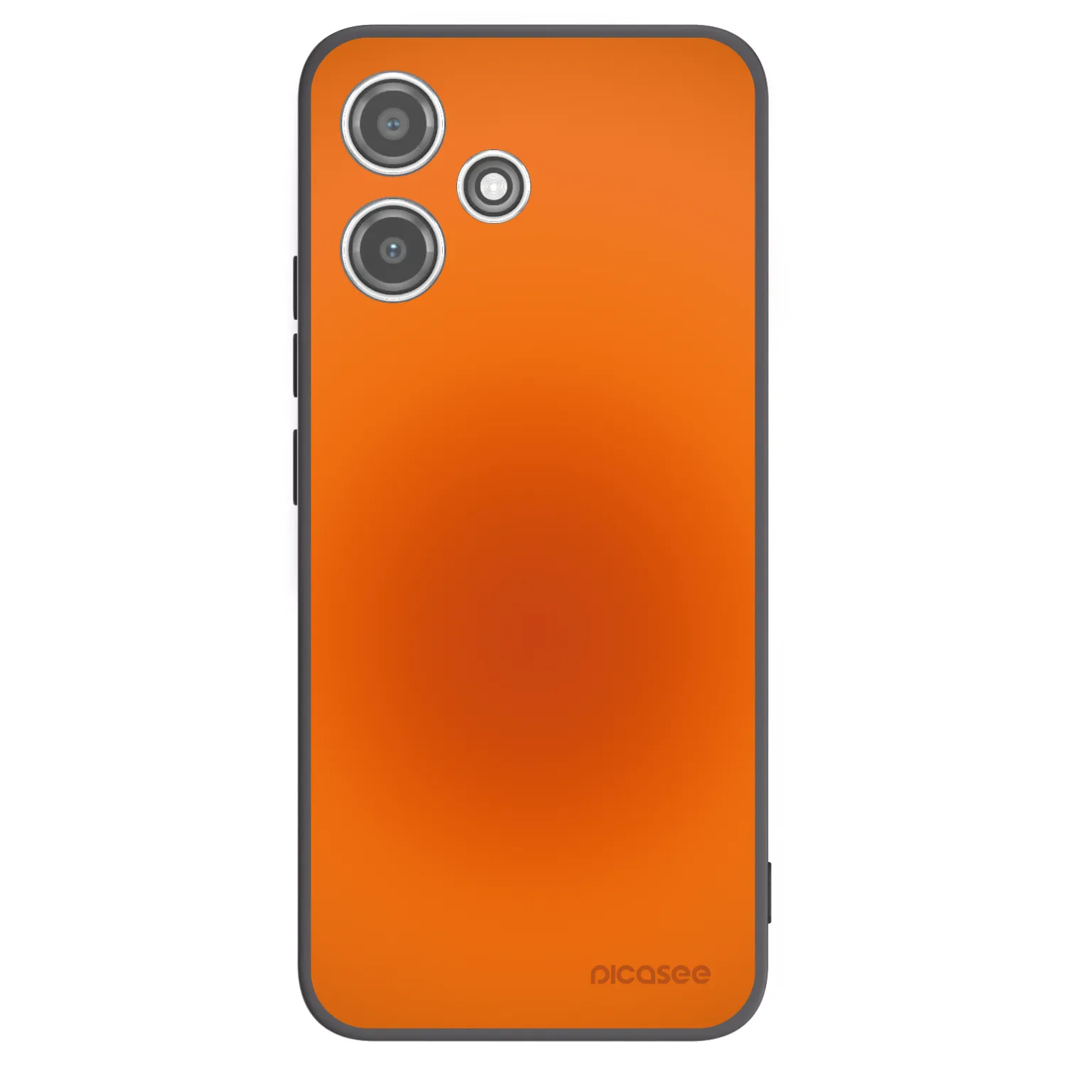 Picasee crna silikonska maskica za Xiaomi Redmi 12 5G - Heat Core