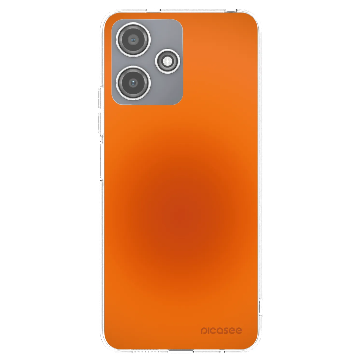 Picasee silikonska prozirna maskica za Xiaomi Redmi 12 5G - Heat Core