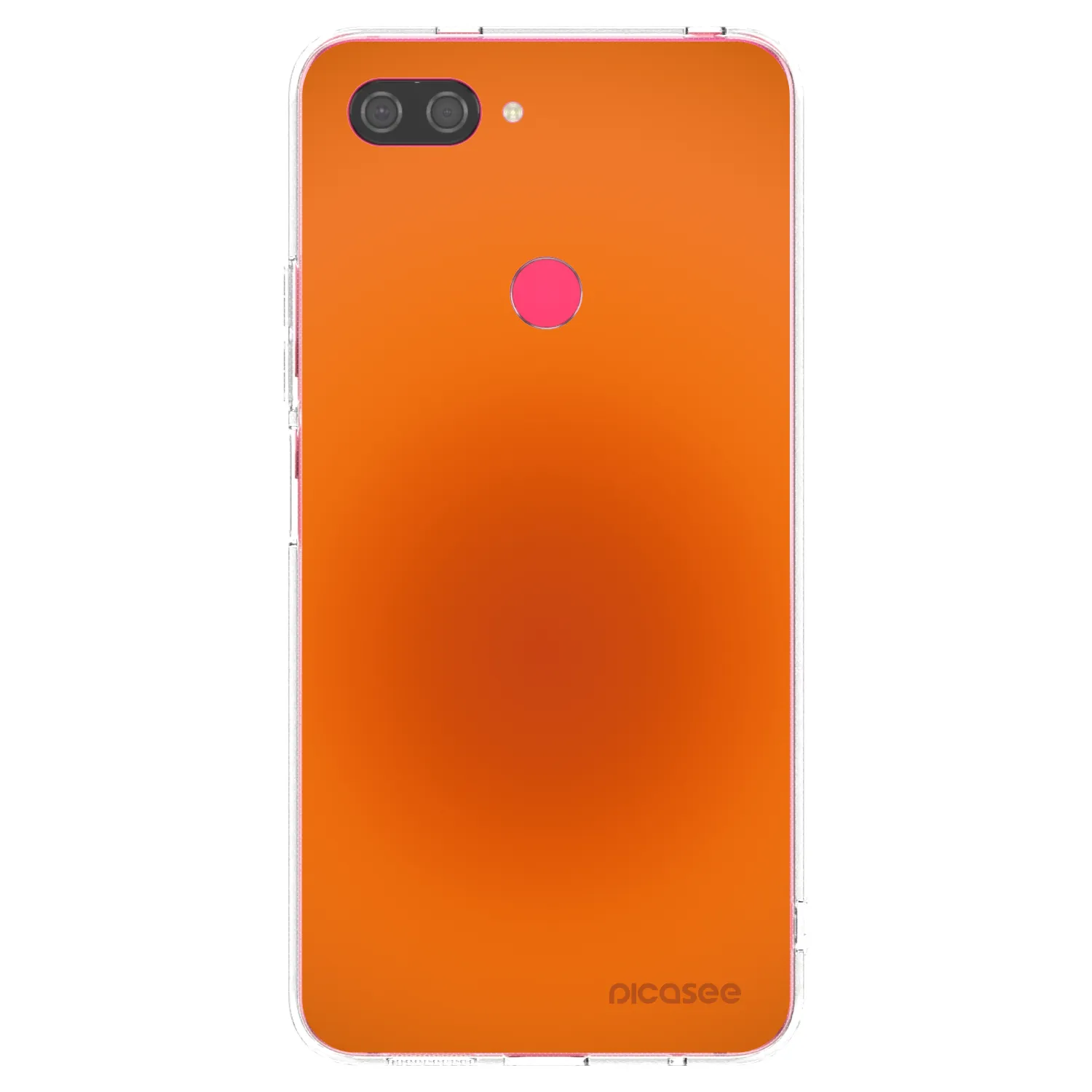 Picasee silikonska prozirna maskica za Xiaomi Mi 8 Lite - Heat Core