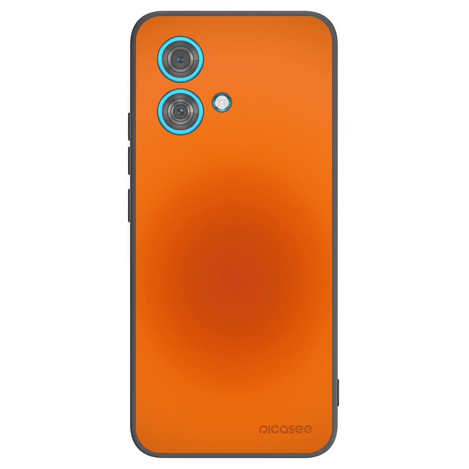 Picasee crna silikonska maskica za Motorola Edge 40 Neo - Heat Core