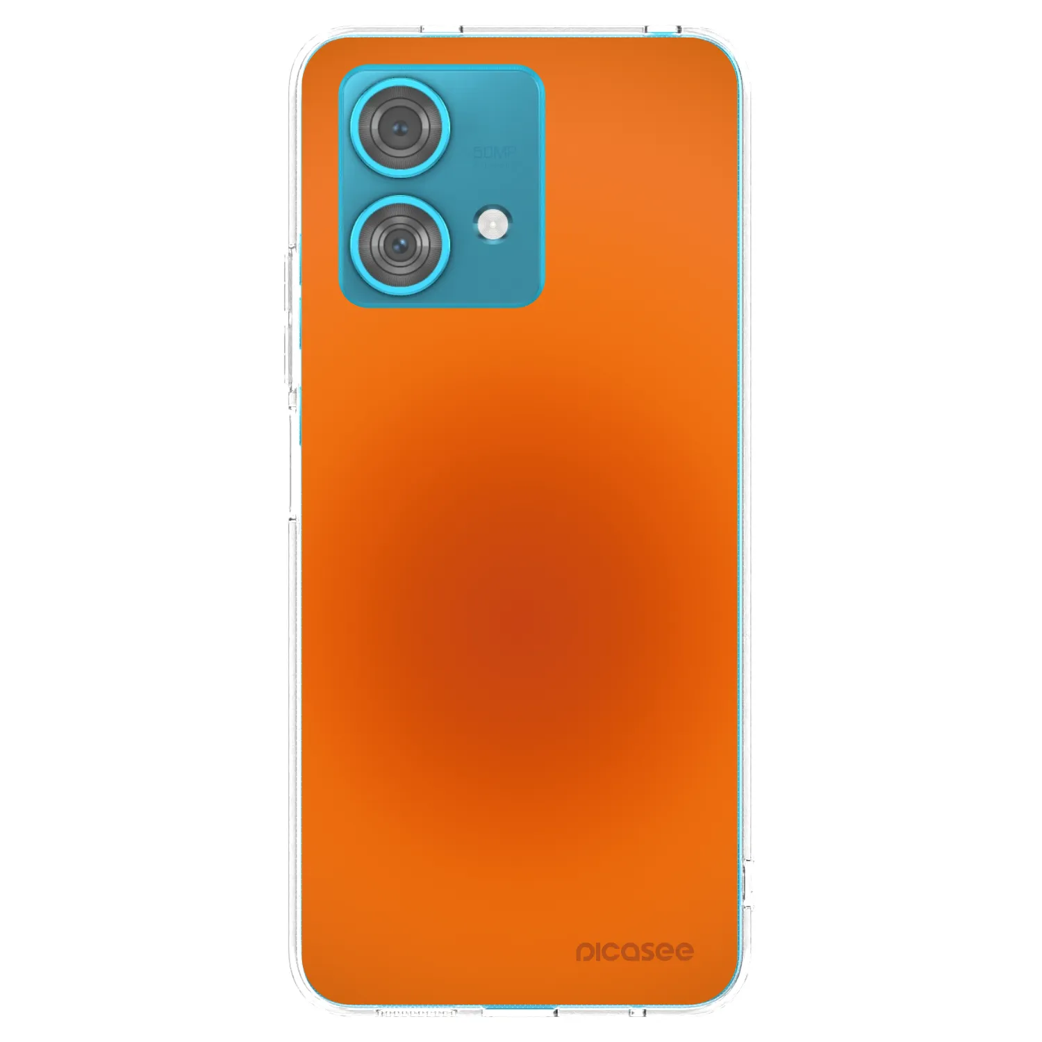 Picasee silikonska prozirna maskica za Motorola Edge 40 Neo - Heat Core