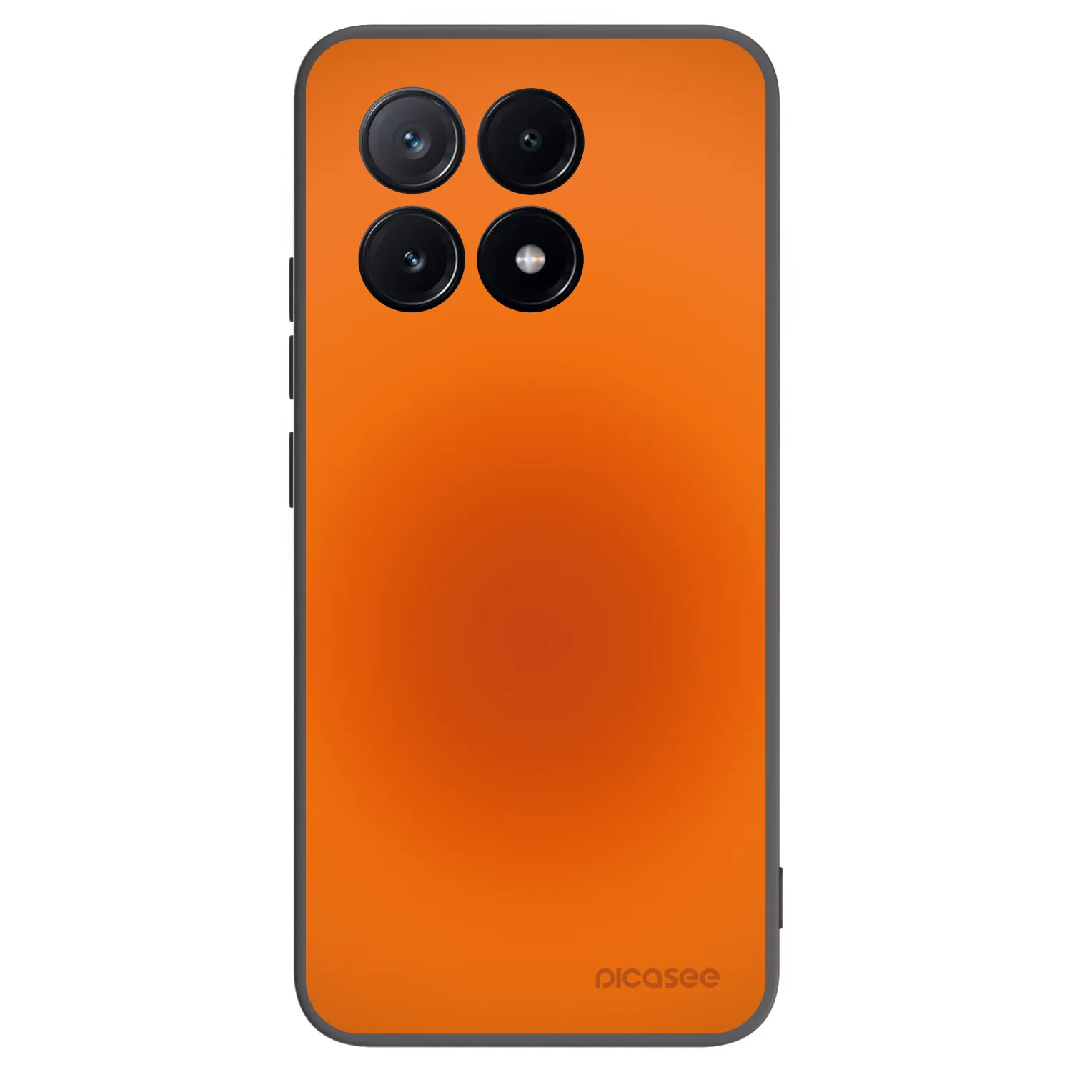 Picasee crna silikonska maskica za Xiaomi Poco X6 Pro - Heat Core