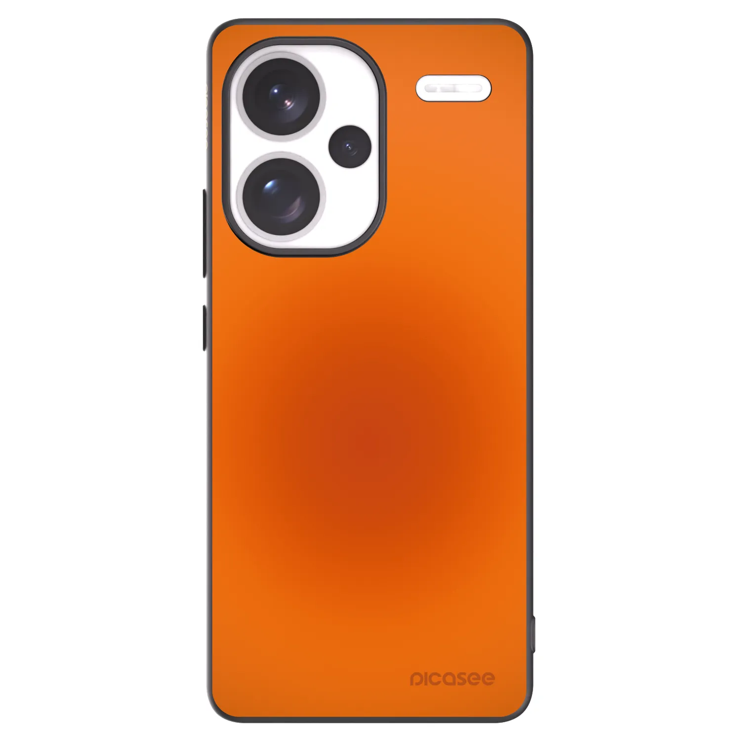 Picasee crna silikonska maskica za Xiaomi Redmi Note 13 Pro+ 5G - Heat Core