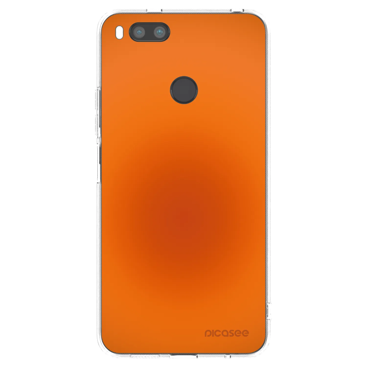 Picasee silikonska prozirna maskica za Xiaomi Mi A1 Global - Heat Core