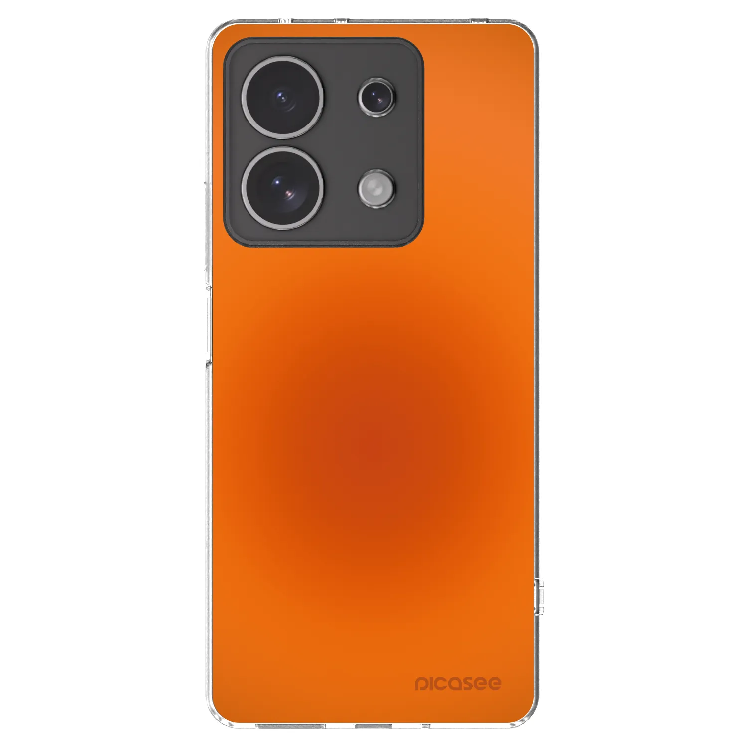 Picasee silikonska prozirna maskica za Xiaomi Redmi Note 13 4G - Heat Core