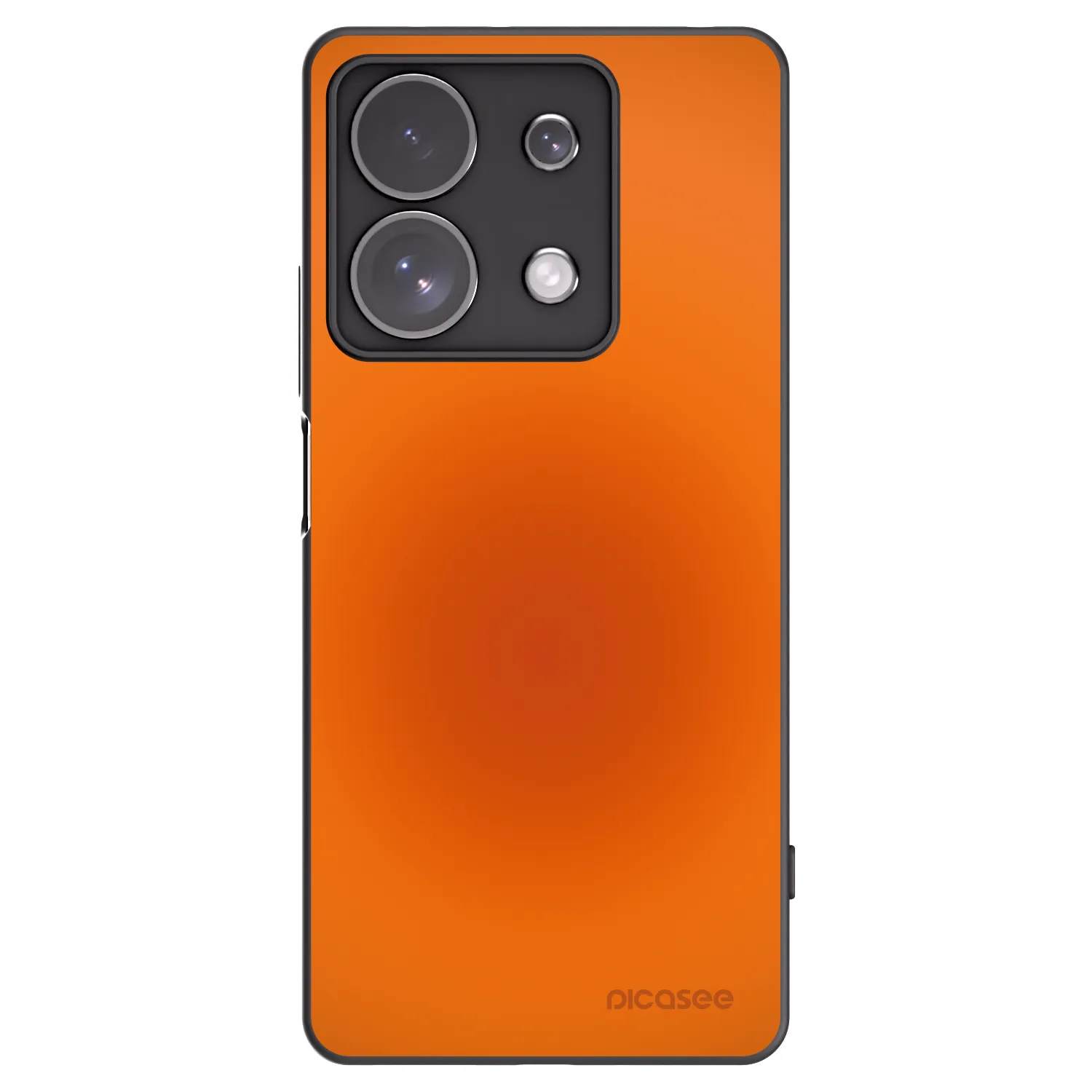 Picasee crna silikonska maskica za Xiaomi Redmi Note 13 Pro 4G - Heat Core