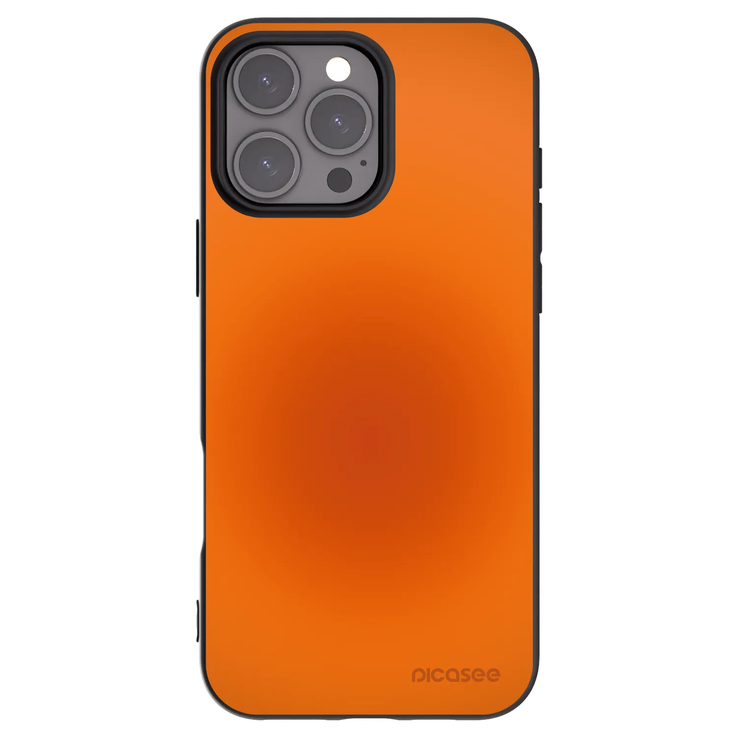 Picasee crna silikonska maskica za Apple iPhone 16 Pro Max - Heat Core