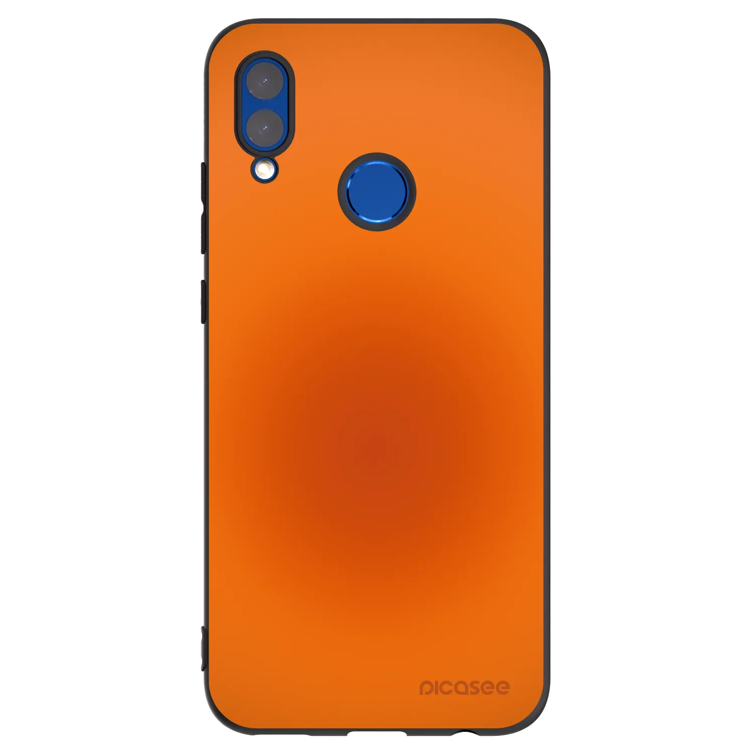 Picasee crna silikonska maskica za Honor 10 Lite - Heat Core