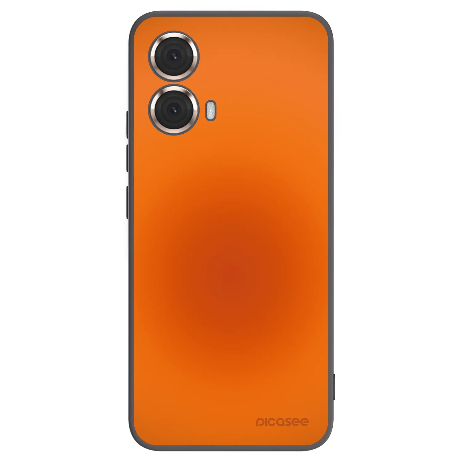 Picasee crna silikonska maskica za Motorola Moto G85 - Heat Core