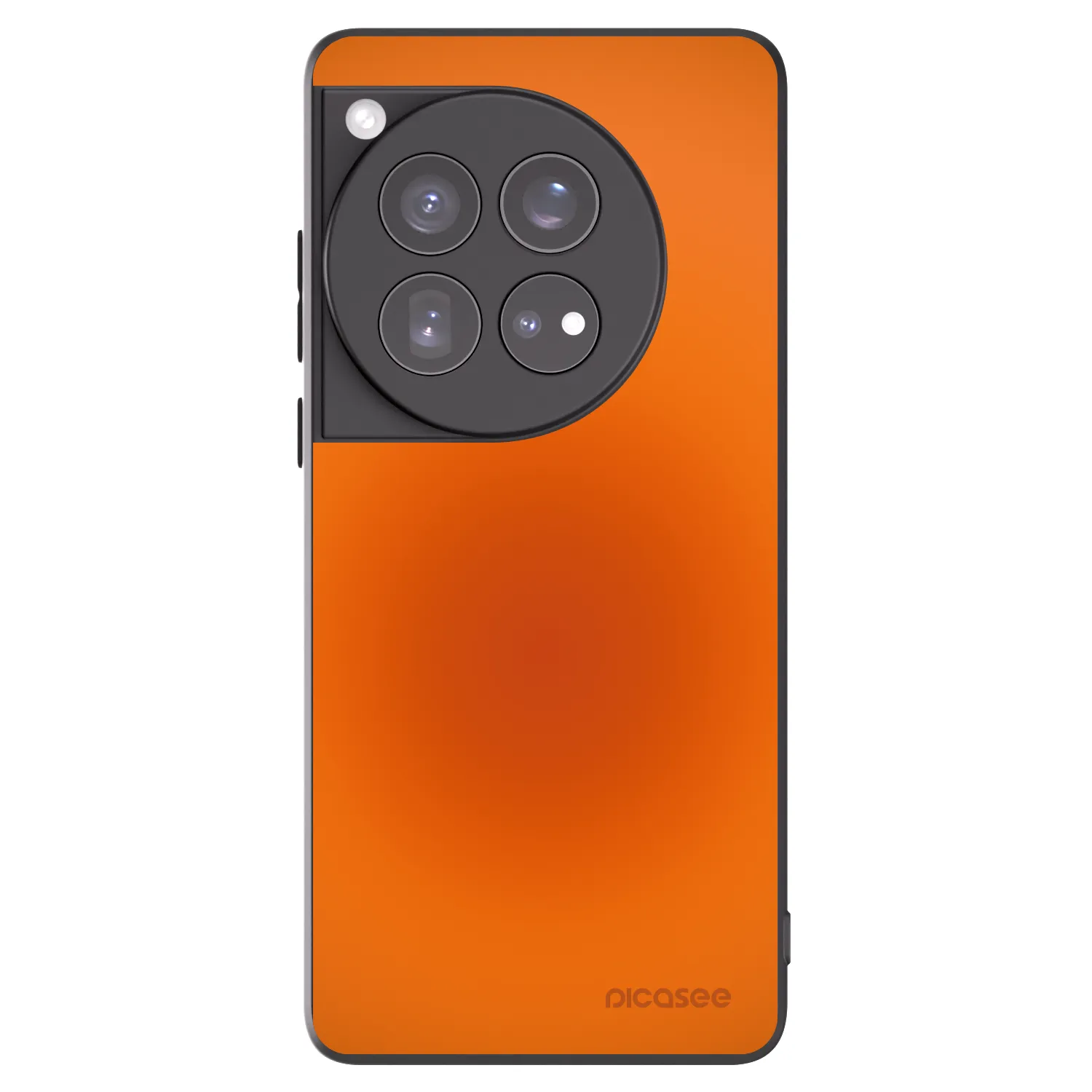 Picasee crna silikonska maskica za OnePlus 12 5G - Heat Core