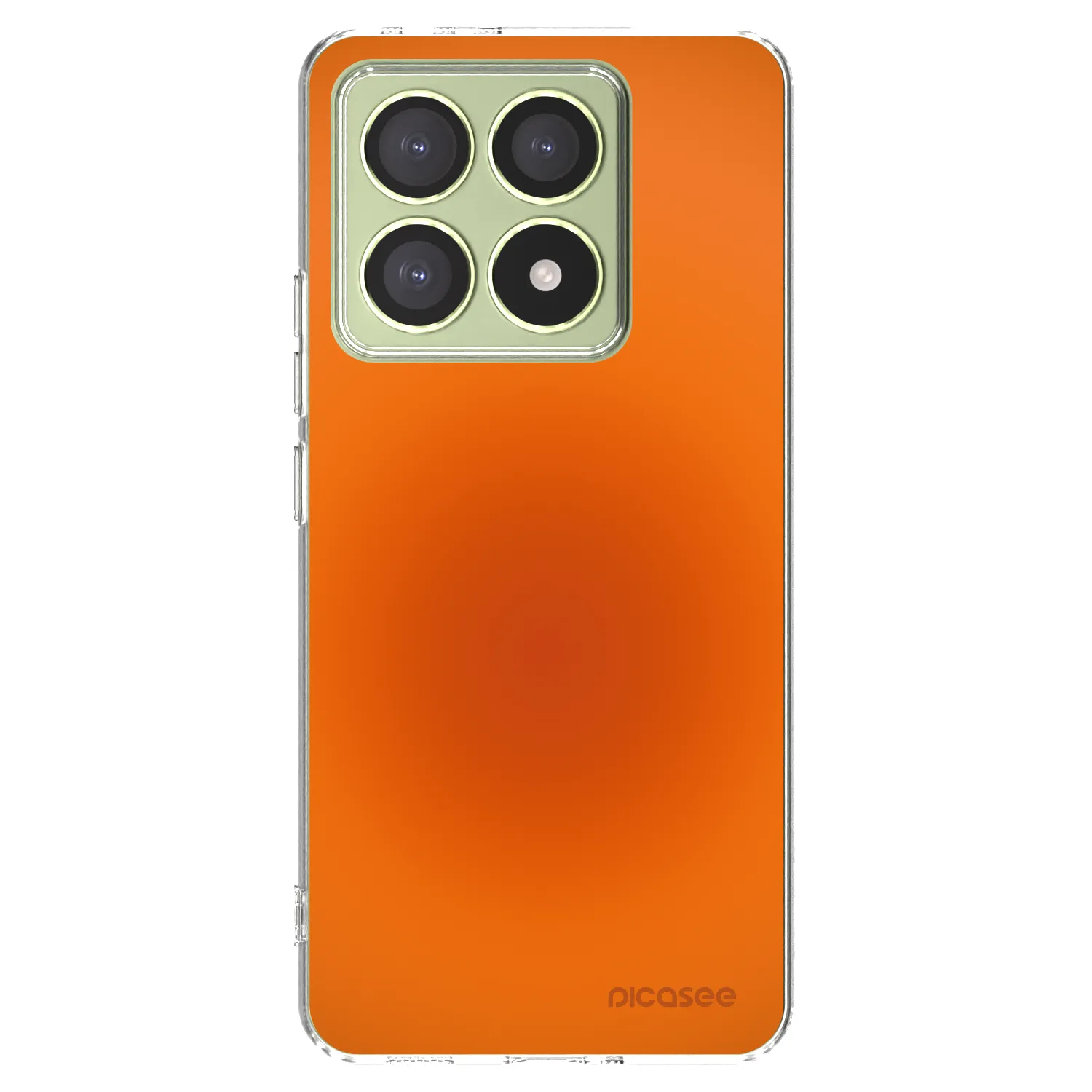 Picasee silikonska prozirna maskica za Xiaomi 14T - Heat Core