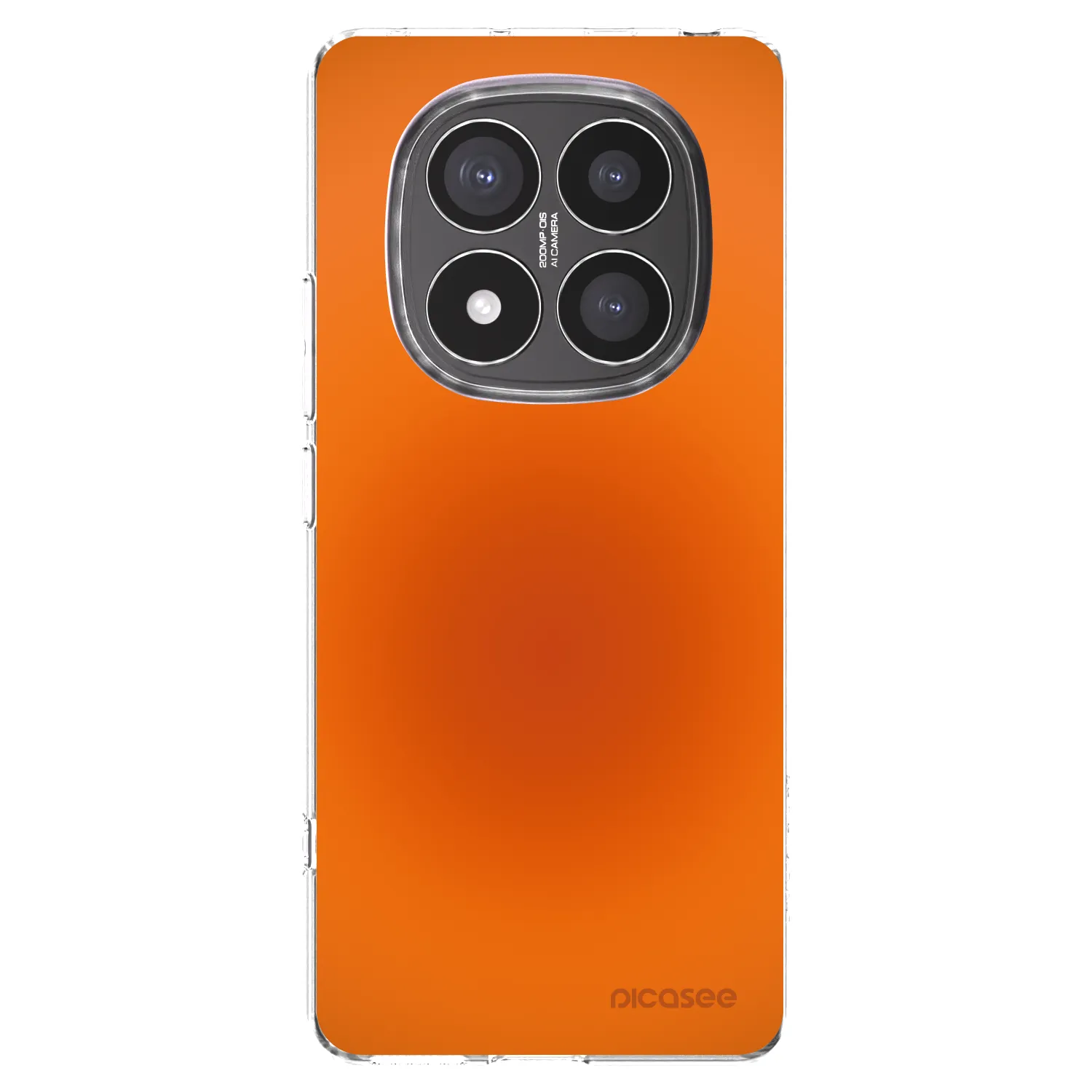 Picasee silikonska prozirna maskica za Xiaomi Redmi Note 14 Pro+ 5G - Heat Core