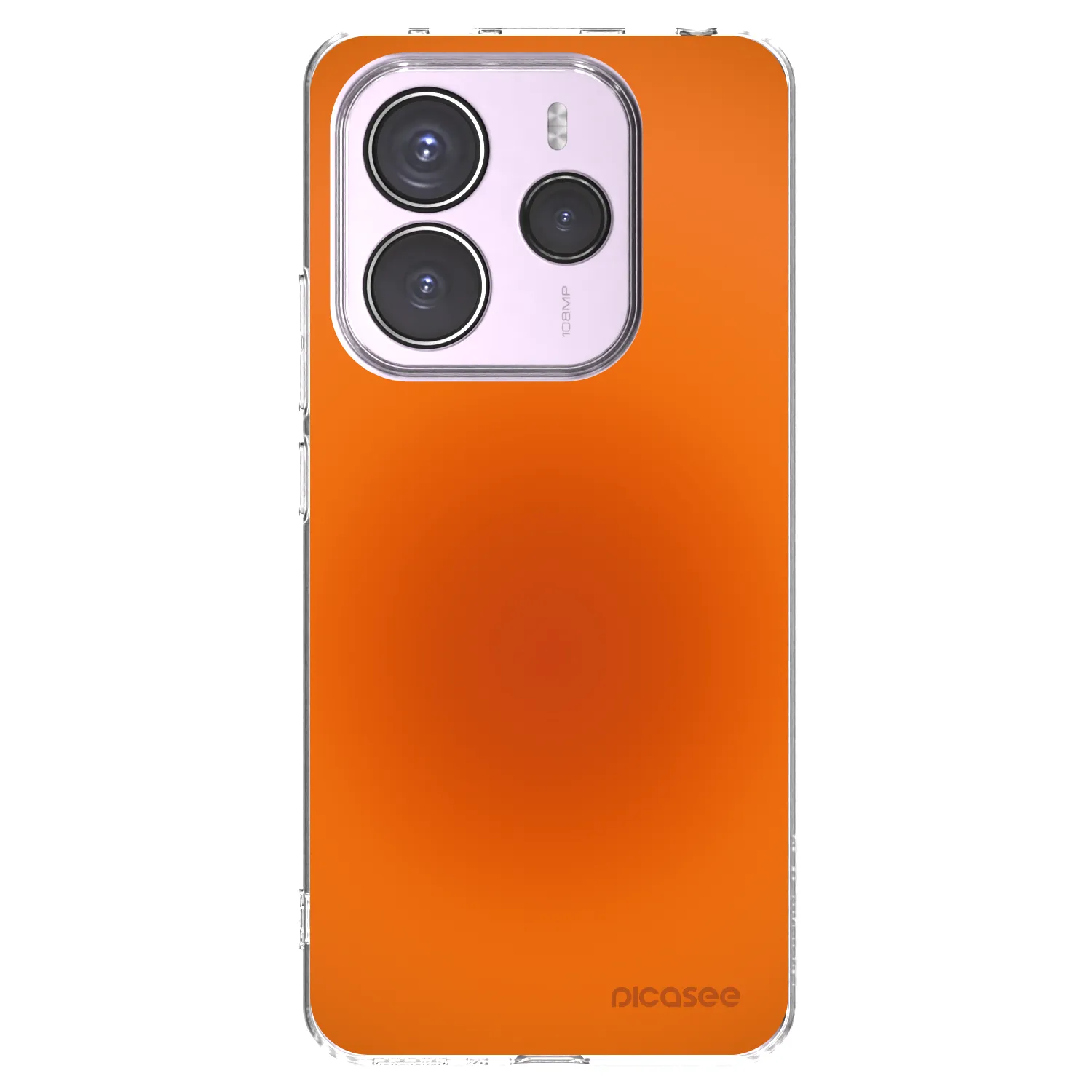 Picasee silikonska prozirna maskica za Xiaomi Redmi Note 14 5G - Heat Core