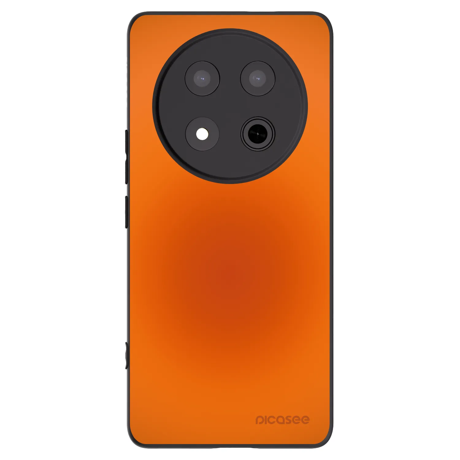 Picasee crna silikonska maskica za Honor Magic7 Lite 5G - Heat Core