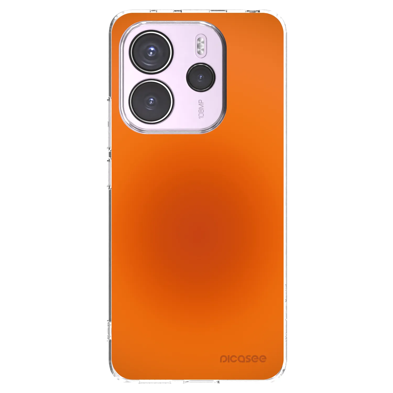 Picasee silikonska prozirna maskica za Xiaomi Redmi Note 14 4G - Heat Core