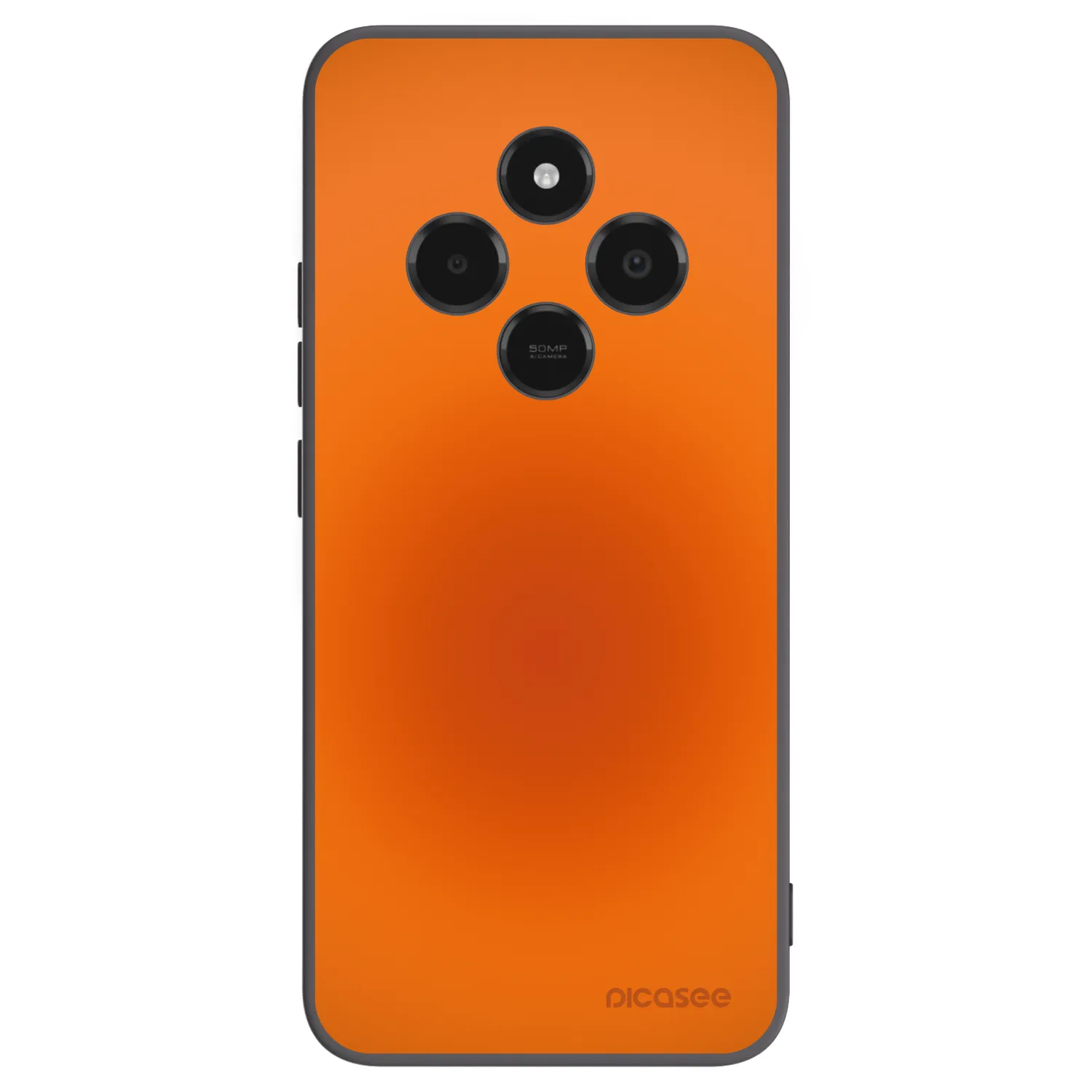 Picasee crna silikonska maskica za Xiaomi Poco C75 - Heat Core