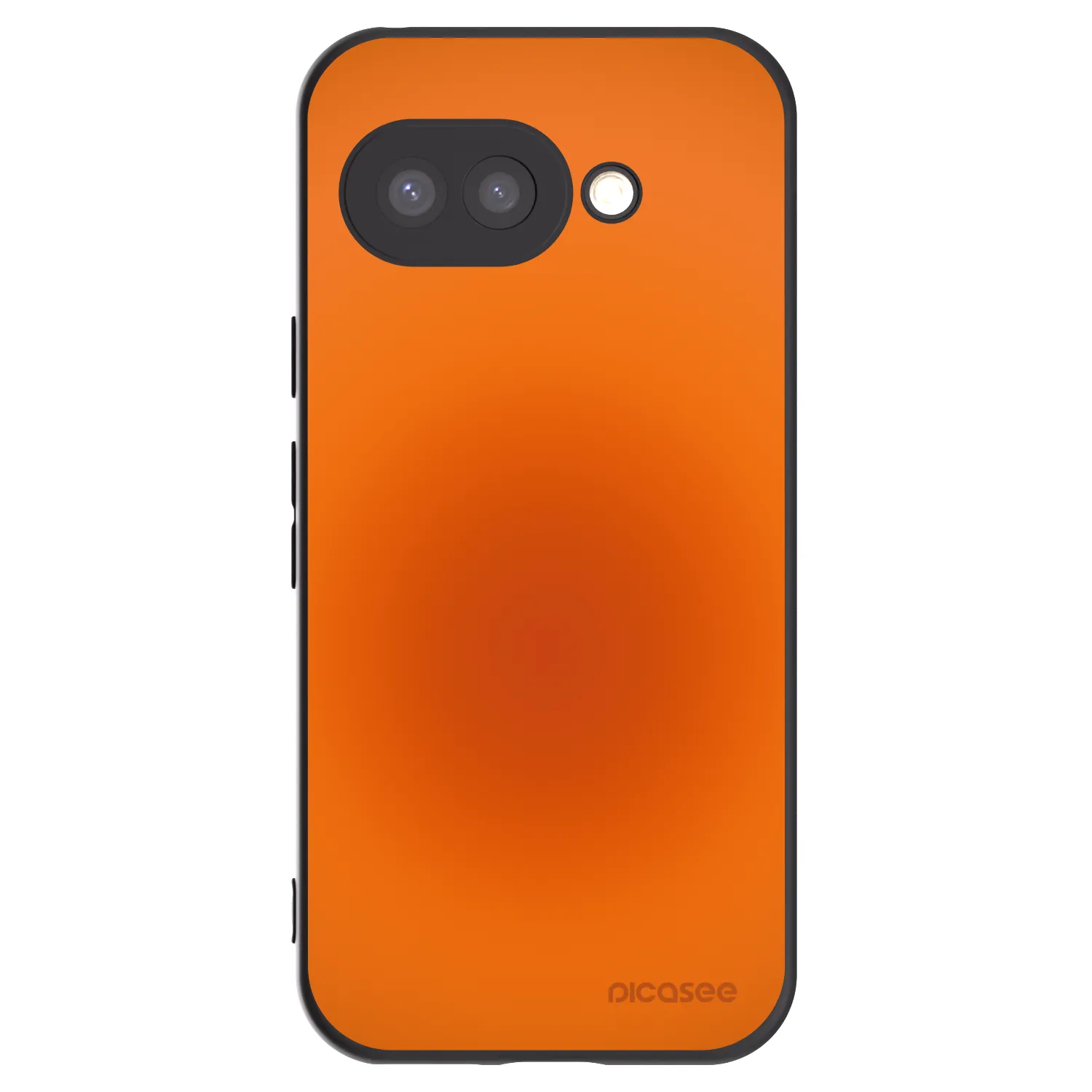 Picasee crna silikonska maskica za Google Pixel 9a - Heat Core