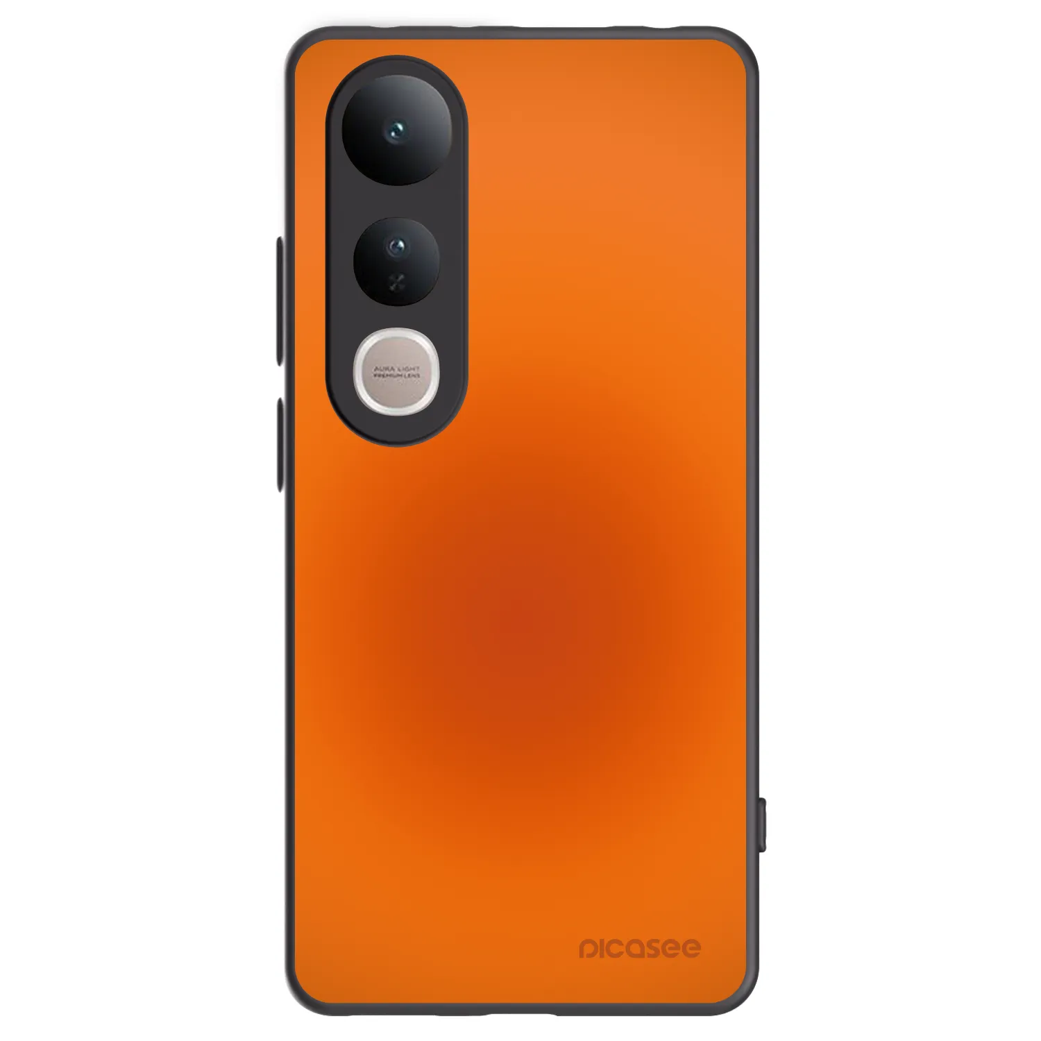 Picasee crna silikonska maskica za Vivo V50 Lite 5G - Heat Core