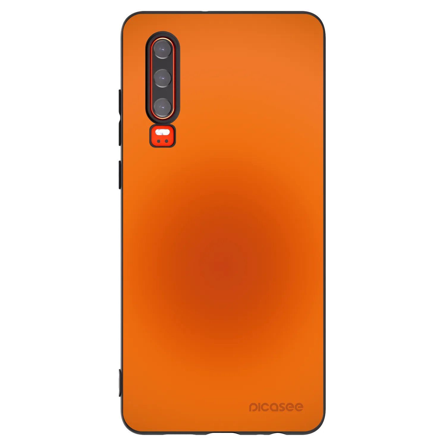 Picasee crna silikonska maskica za Huawei P30 - Heat Core