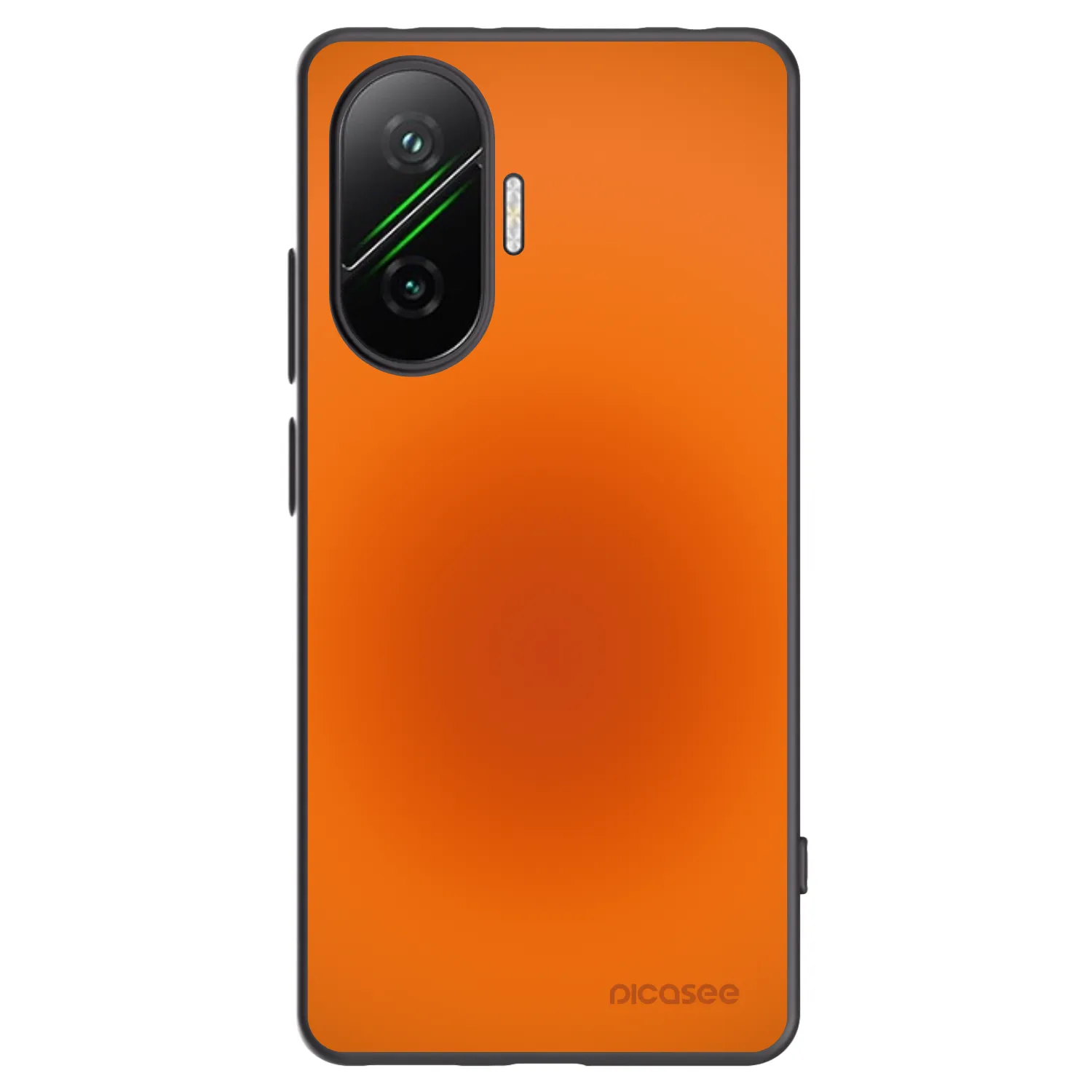 Picasee crna silikonska maskica za Xiaomi Poco F7 Pro 5G - Heat Core