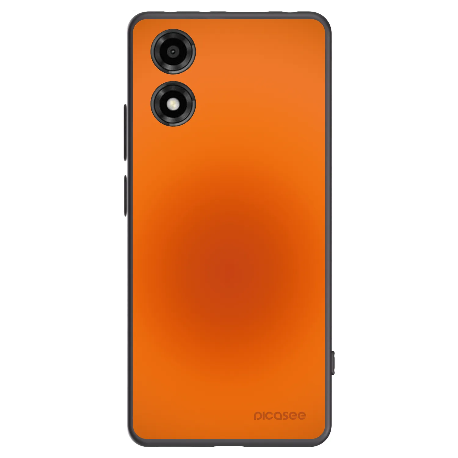 Picasee crna silikonska maskica za Motorola Moto E14 - Heat Core