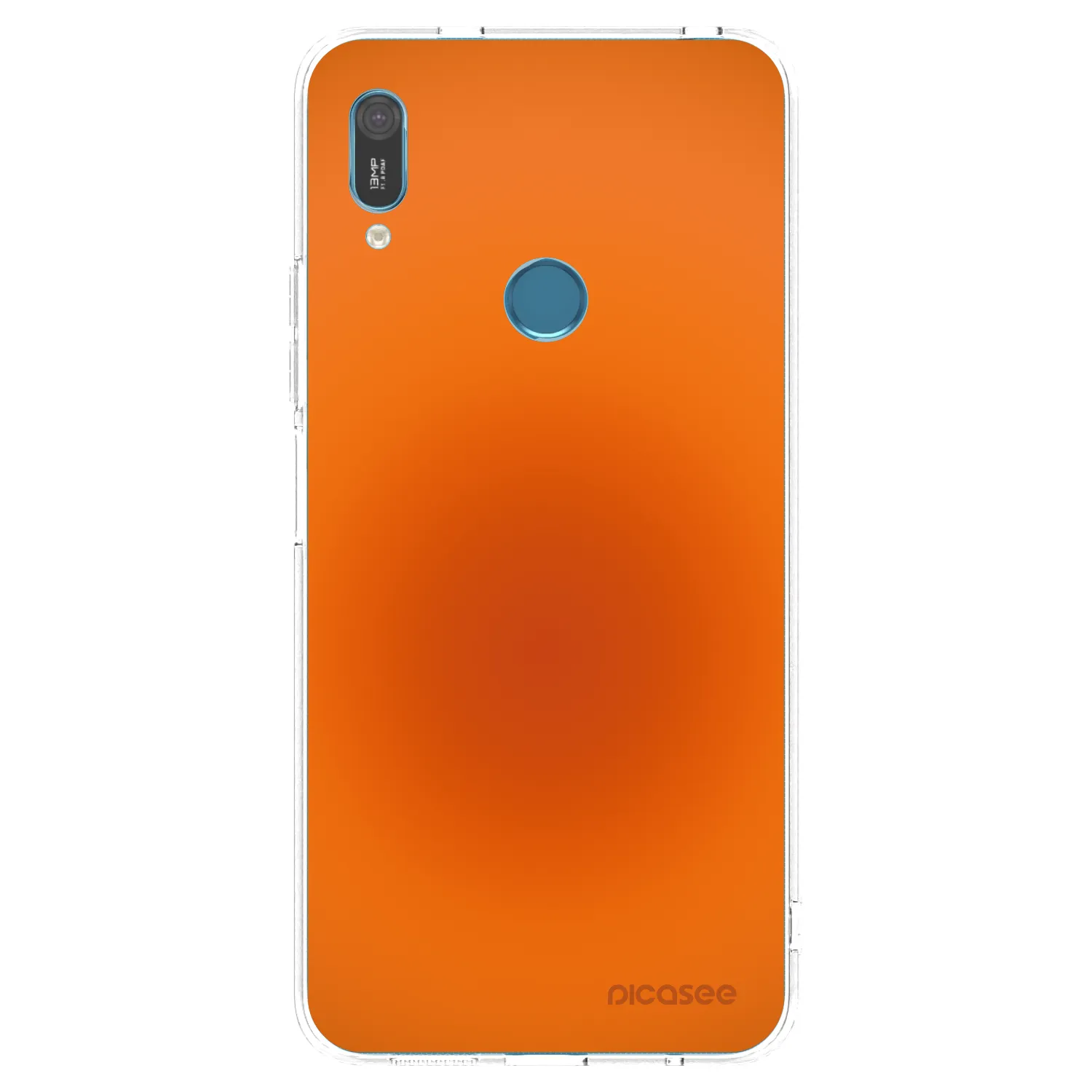 Picasee silikonska prozirna maskica za Huawei Y6 2019 - Heat Core