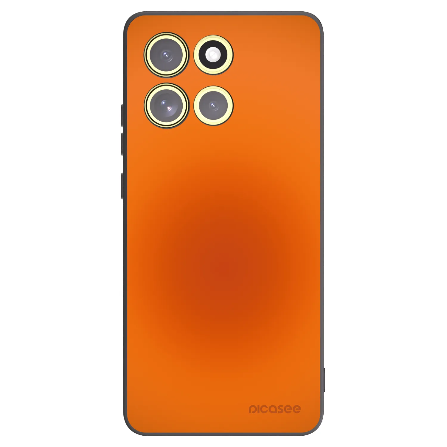 Picasee crna silikonska maskica za Motorola Moto G86 5G - Heat Core