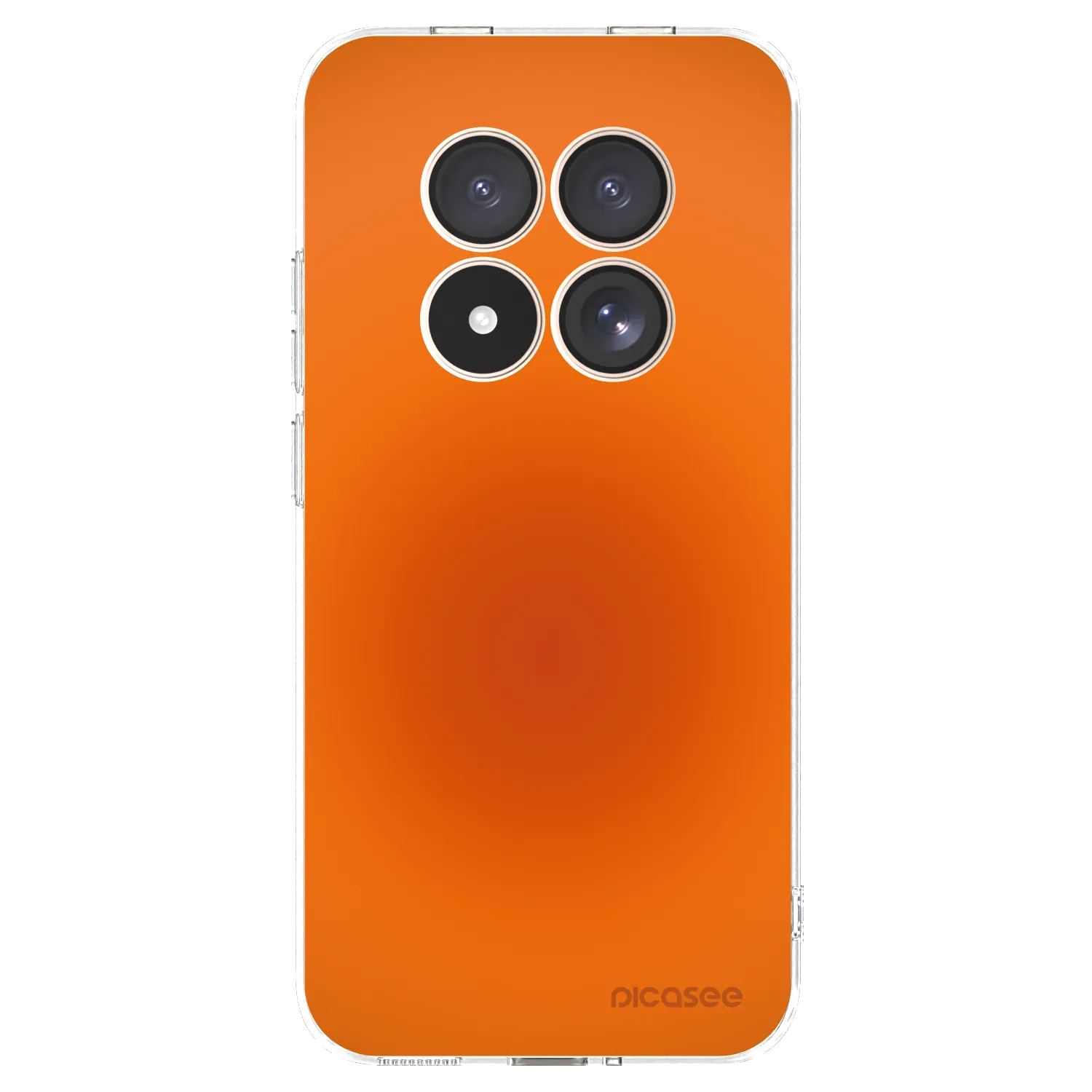 Picasee silikonska prozirna maskica za Xiaomi Redmi Note 15 Pro 4G - Heat Core