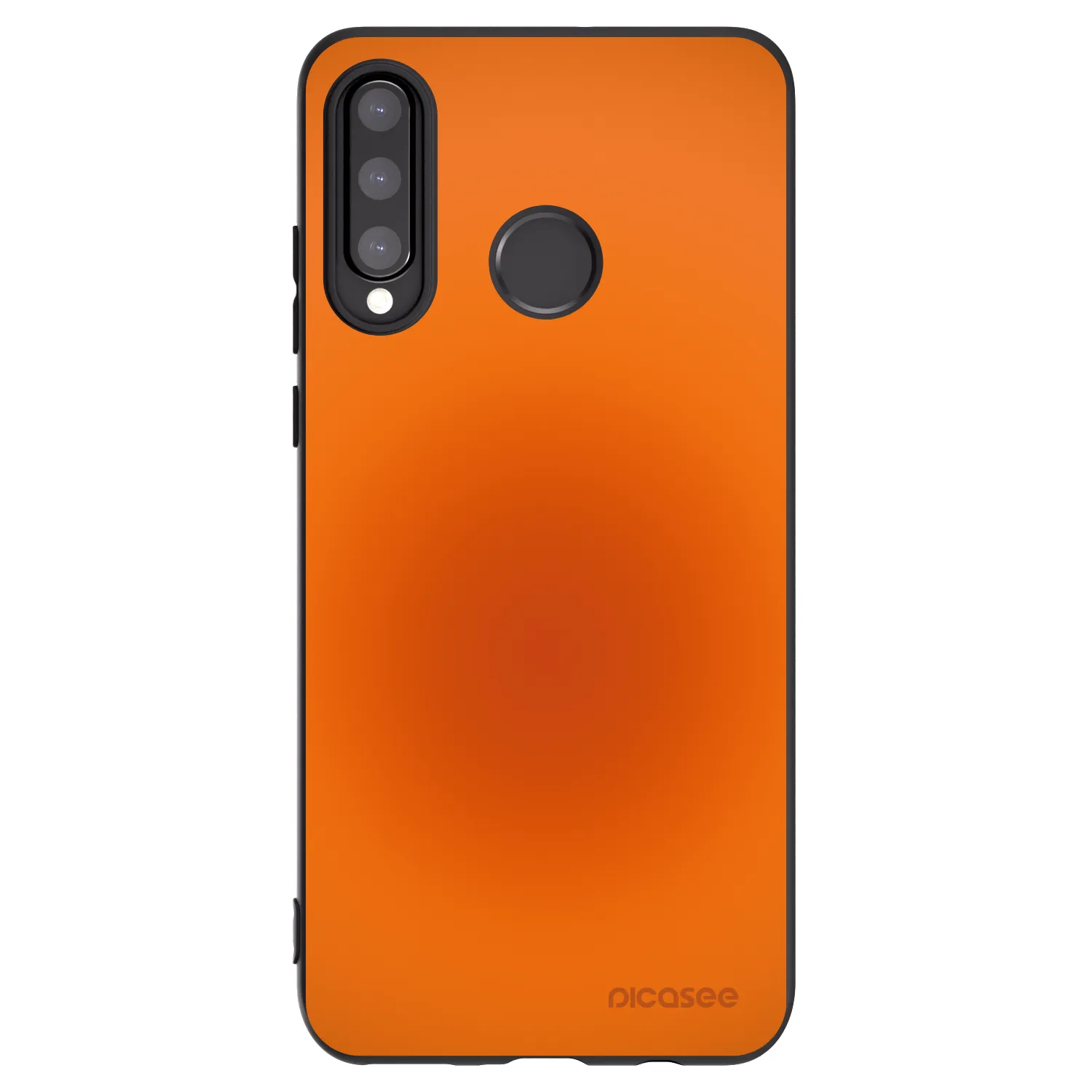 Picasee crna silikonska maskica za Huawei P30 Lite - Heat Core