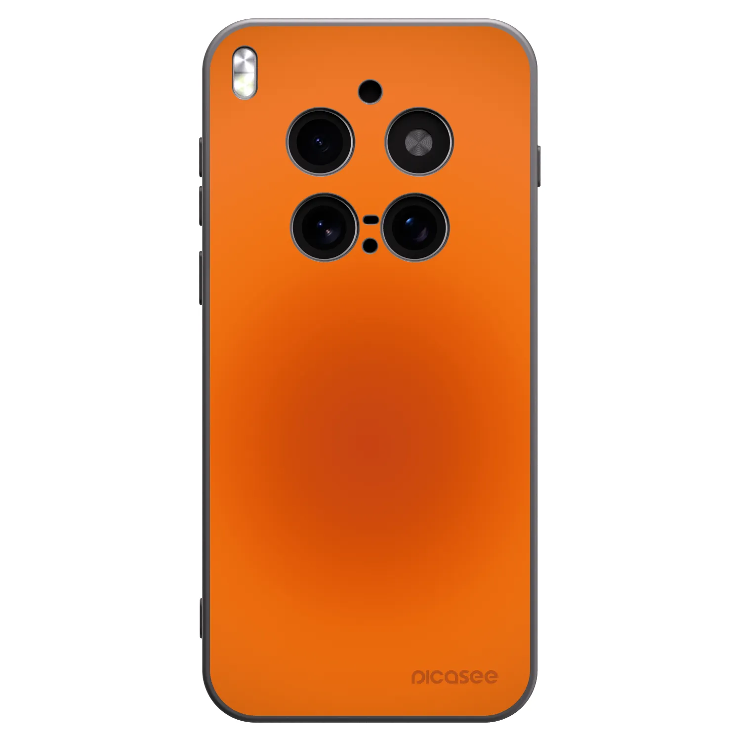 Picasee crna silikonska maskica za Vivo X300 Pro - Heat Core