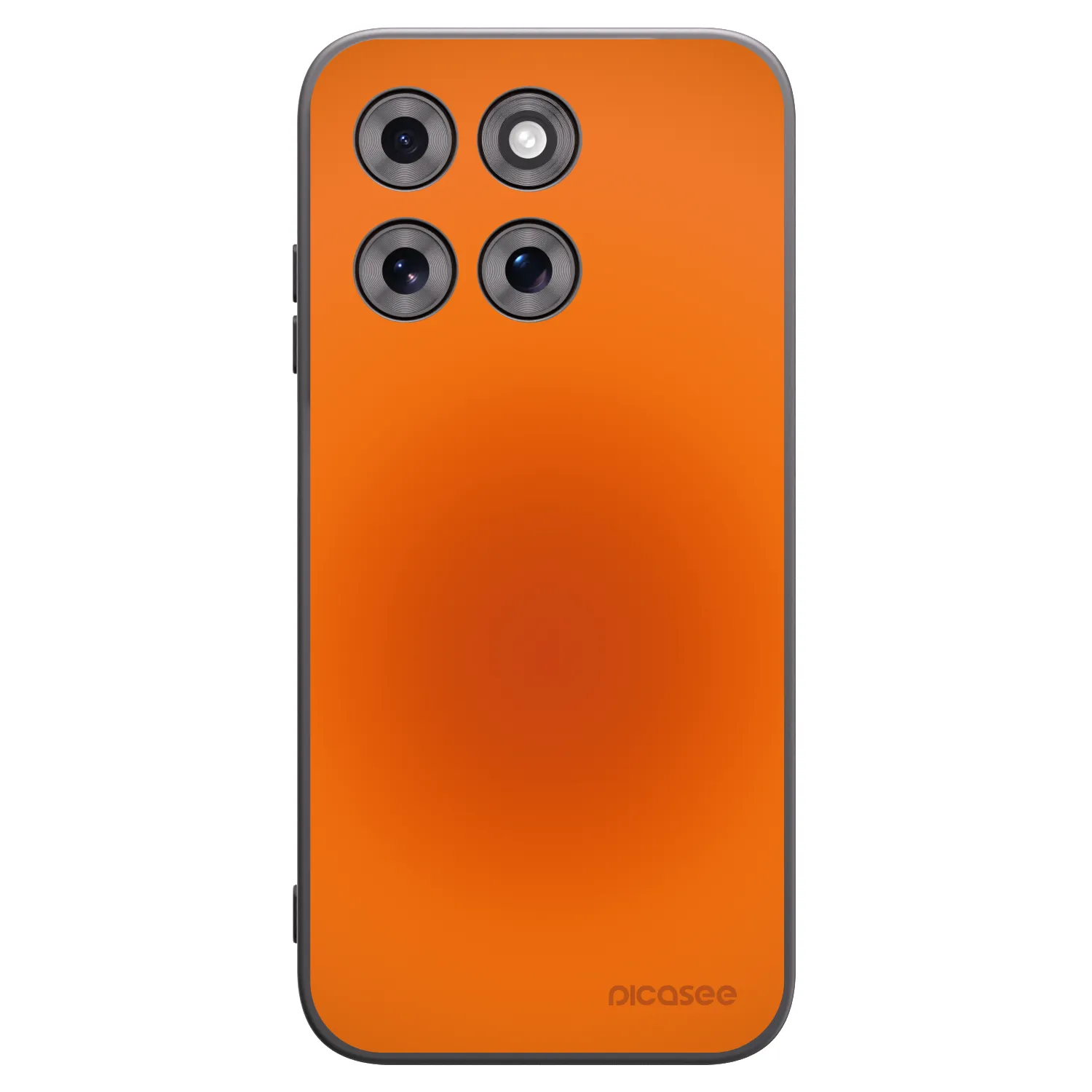 Picasee crna silikonska maskica za Motorola Moto G77 - Heat Core