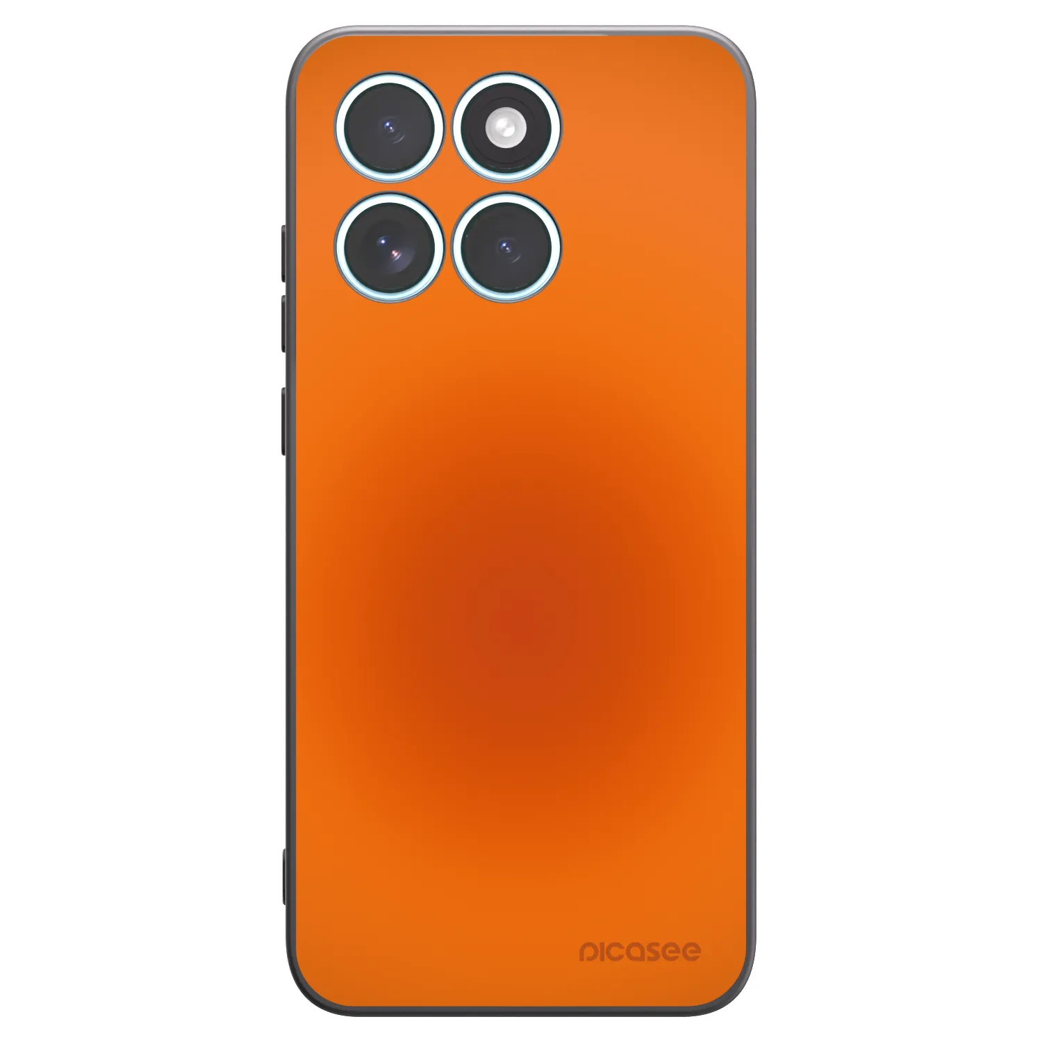Picasee crna silikonska maskica za Motorola Edge 70 Fusion - Heat Core
