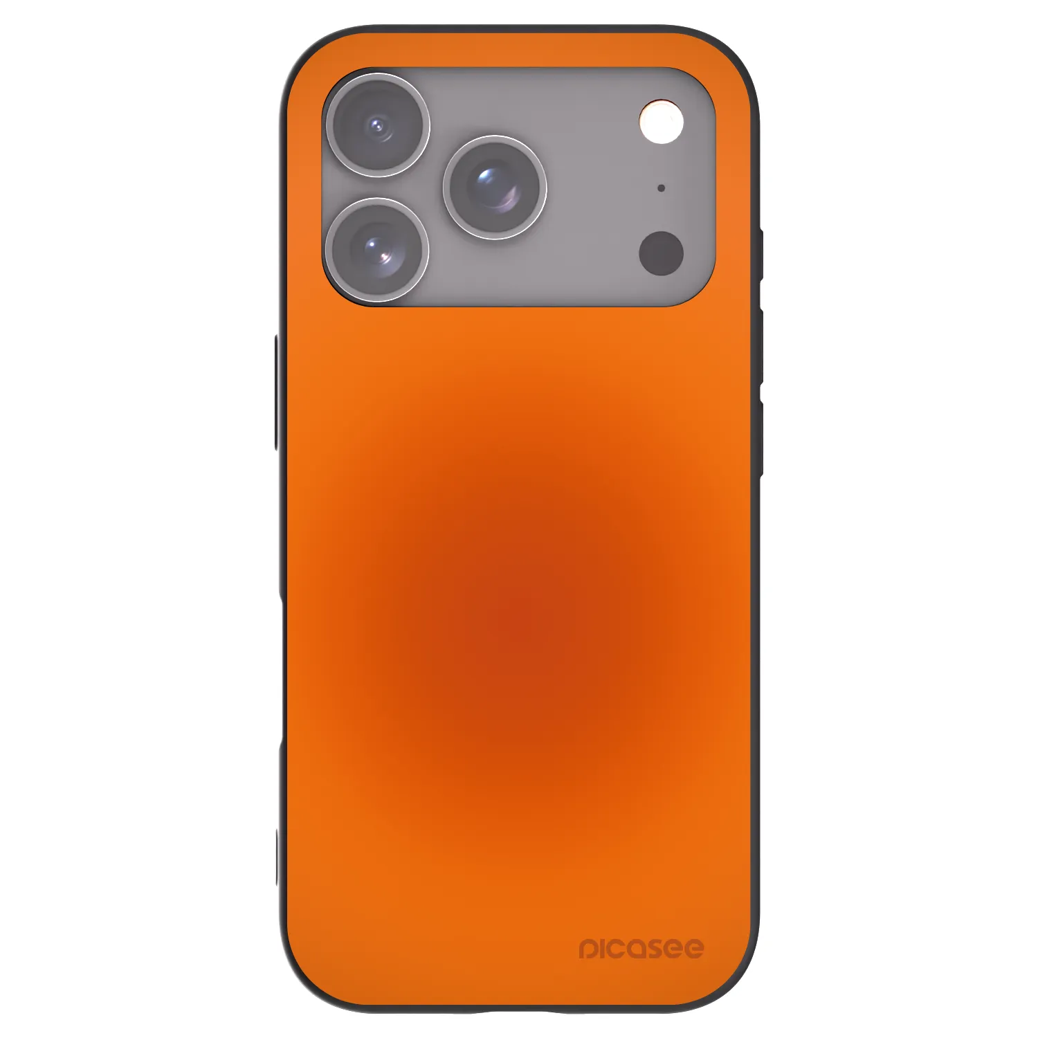 Picasee crna silikonska maskica za Apple iPhone 18 Pro - Heat Core