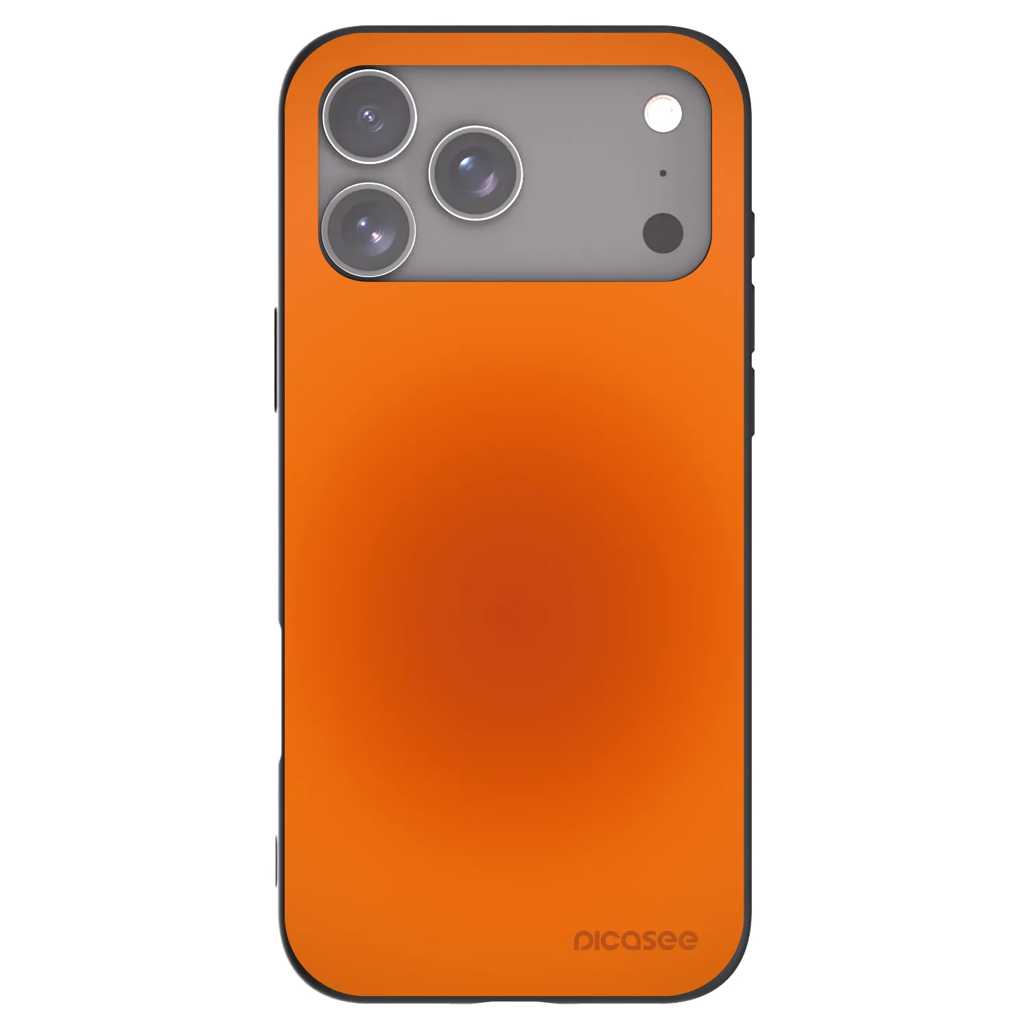 Picasee crna silikonska maskica za Apple iPhone 18 Pro Max - Heat Core