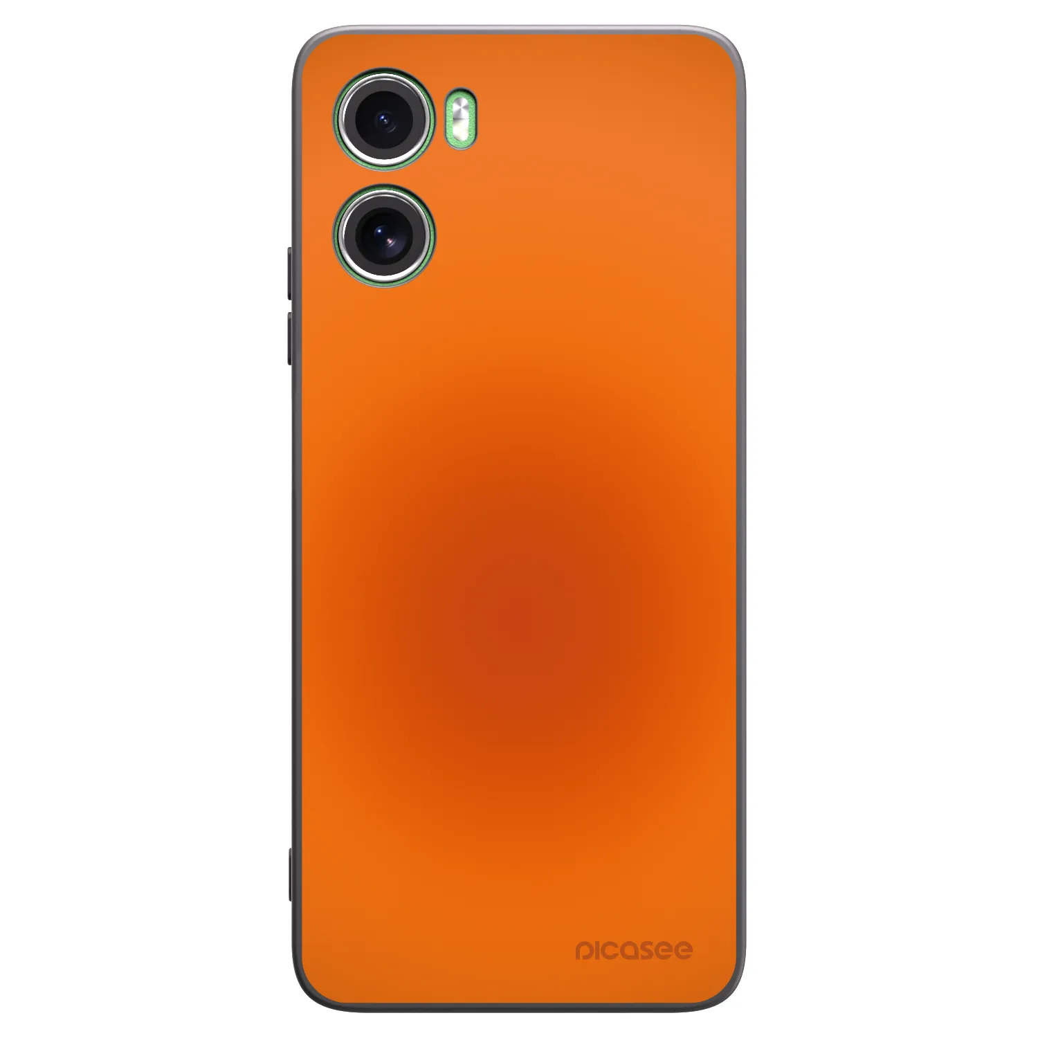 Picasee crna silikonska maskica za Motorola Moto G06 - Heat Core