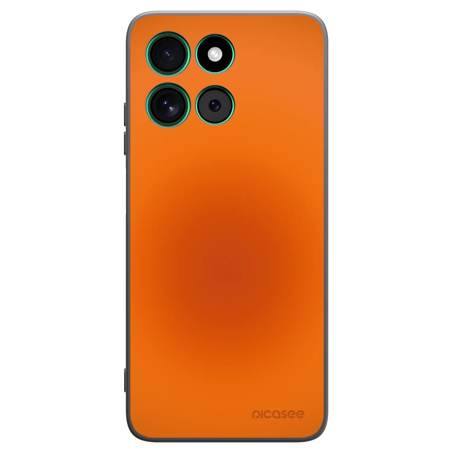 Picasee crna silikonska maskica za Motorola Moto G57 Power - Heat Core