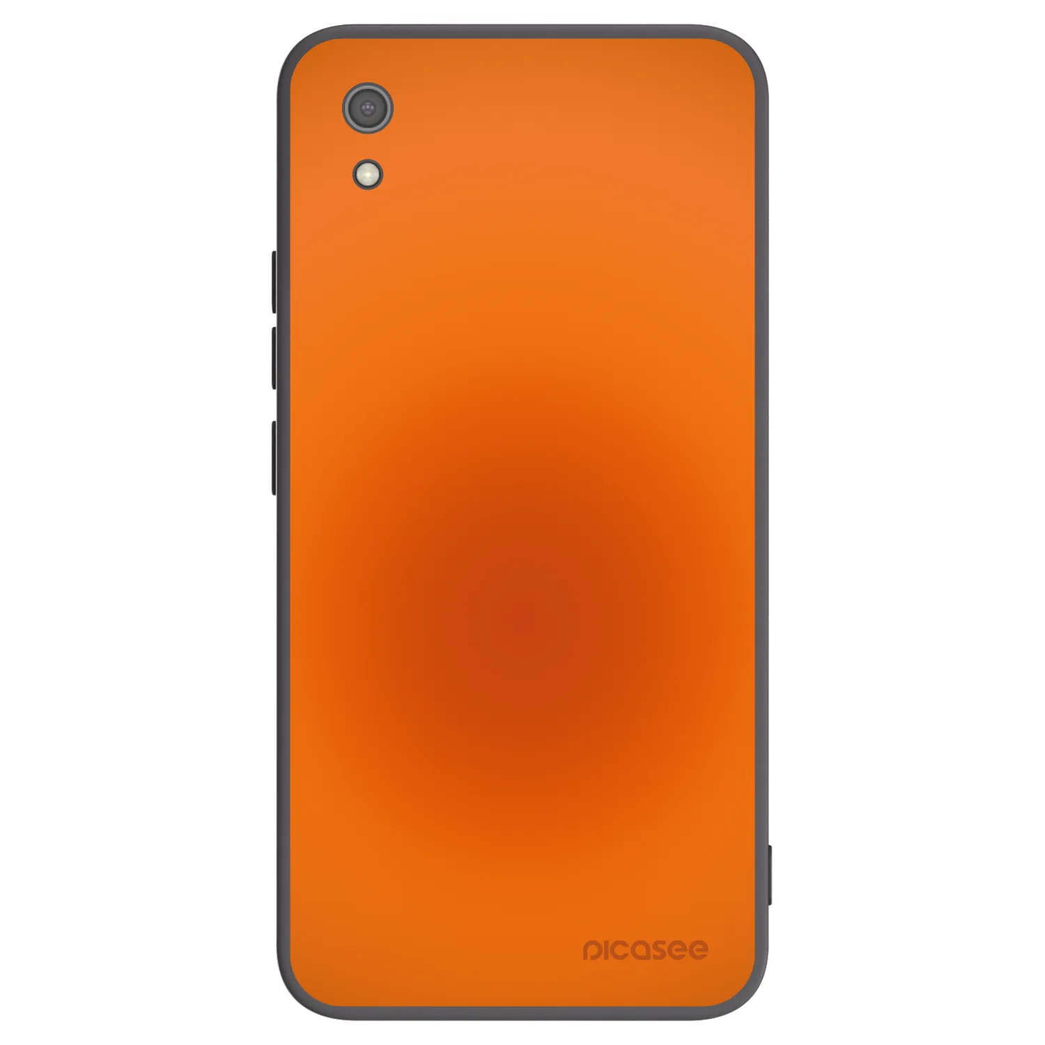 Picasee crna silikonska maskica za Xiaomi Redmi 7A - Heat Core