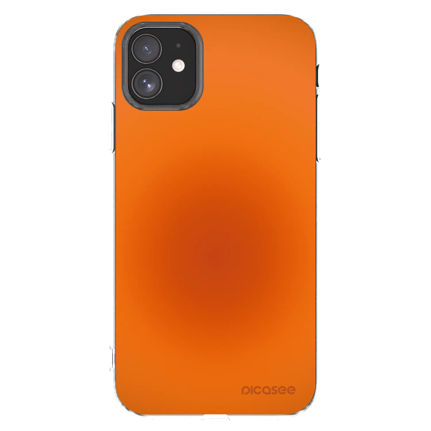 Picasee silikonska prozirna maskica za Apple iPhone 11 - Heat Core