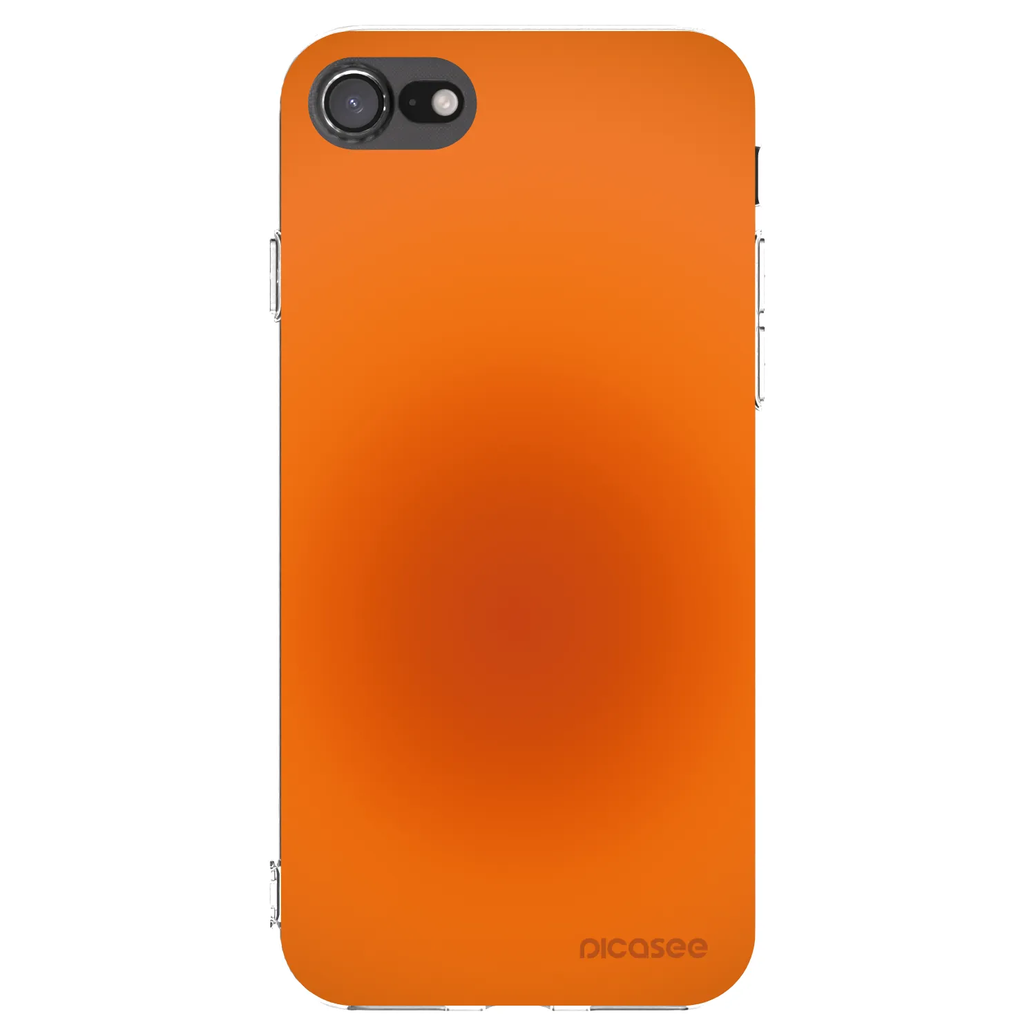 Picasee silikonska prozirna maskica za Apple iPhone 8 - Heat Core