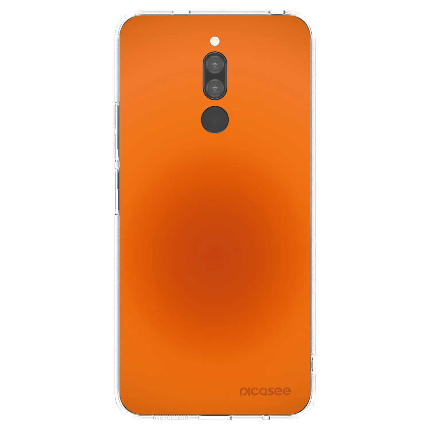 Picasee silikonska prozirna maskica za Xiaomi Redmi 8 - Heat Core