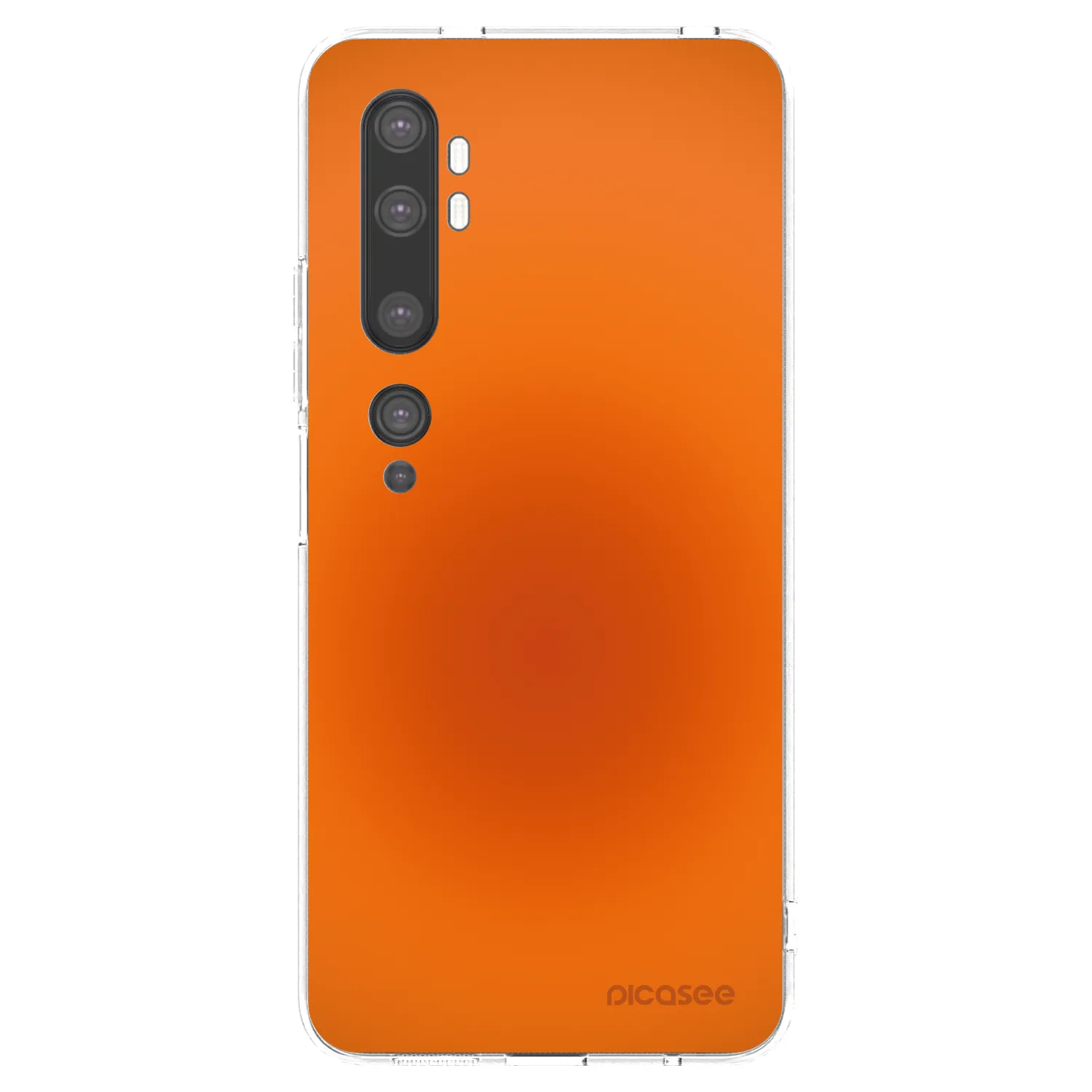 Picasee silikonska prozirna maskica za Xiaomi Mi Note 10 (Pro) - Heat Core