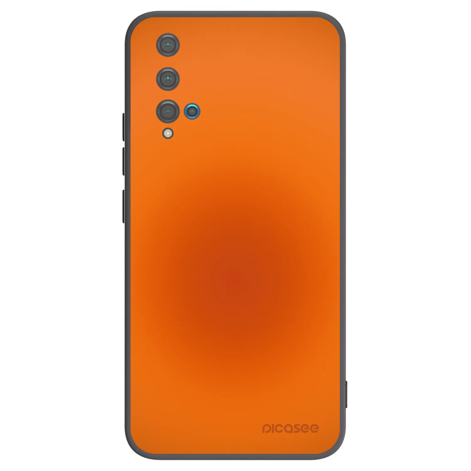 Picasee crna silikonska maskica za Huawei Nova 5T - Heat Core