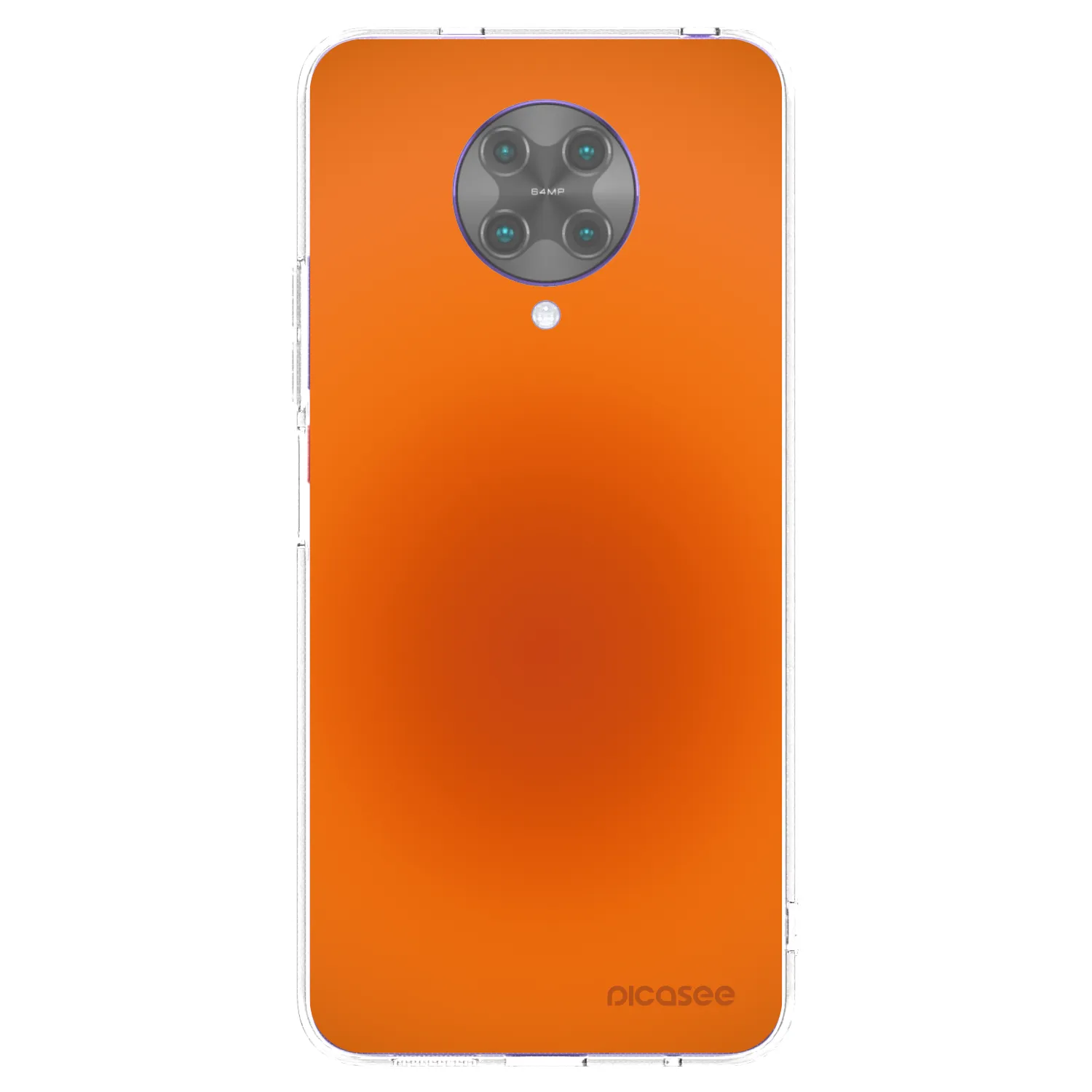 Picasee silikonska prozirna maskica za Xiaomi Poco F2 Pro - Heat Core