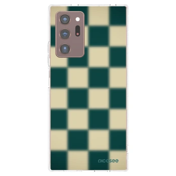 Picasee silikonska prozirna maskica za Samsung Galaxy Note 20 Ultra - Shadow Chess